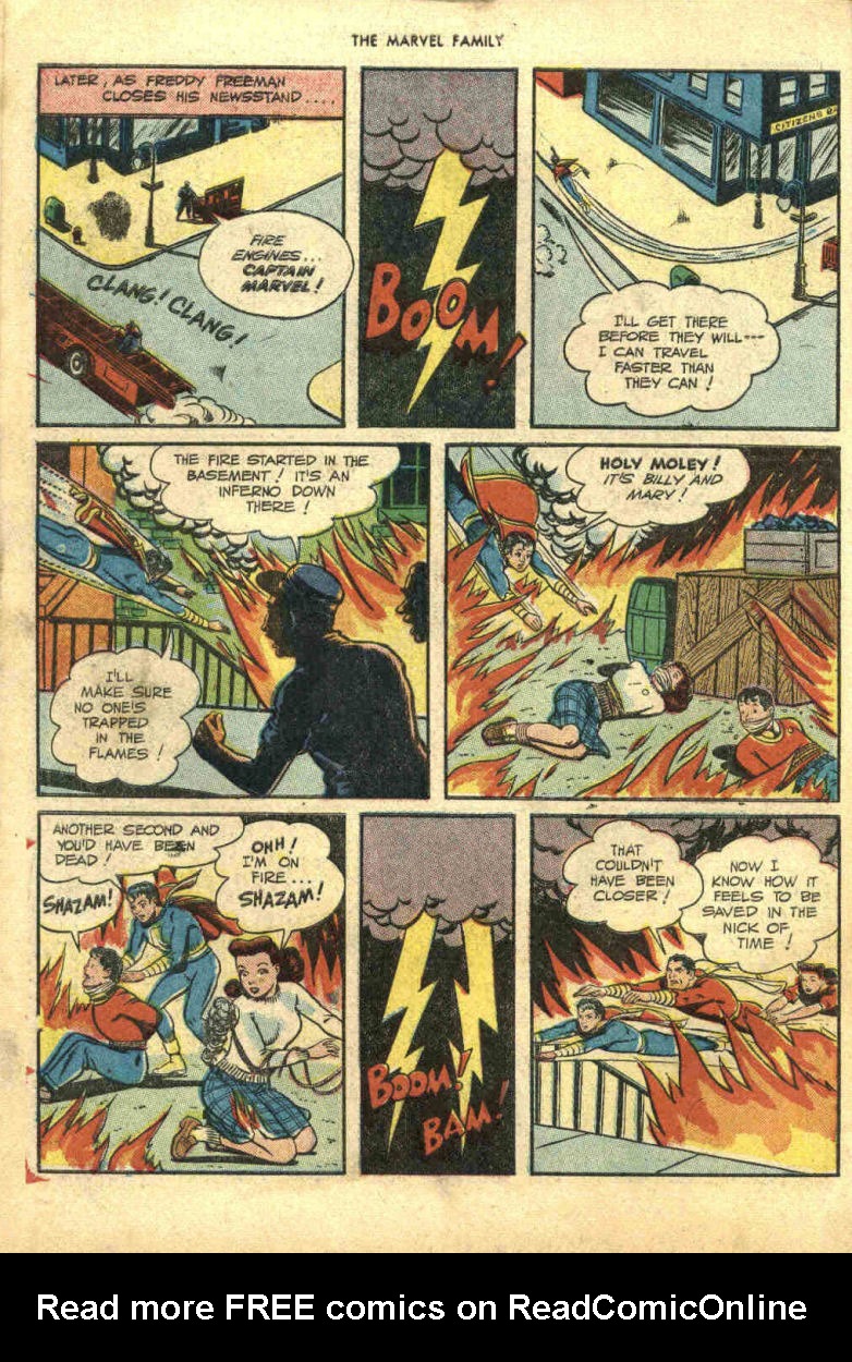 Read online The Marvel Family comic -  Issue #17 - 11