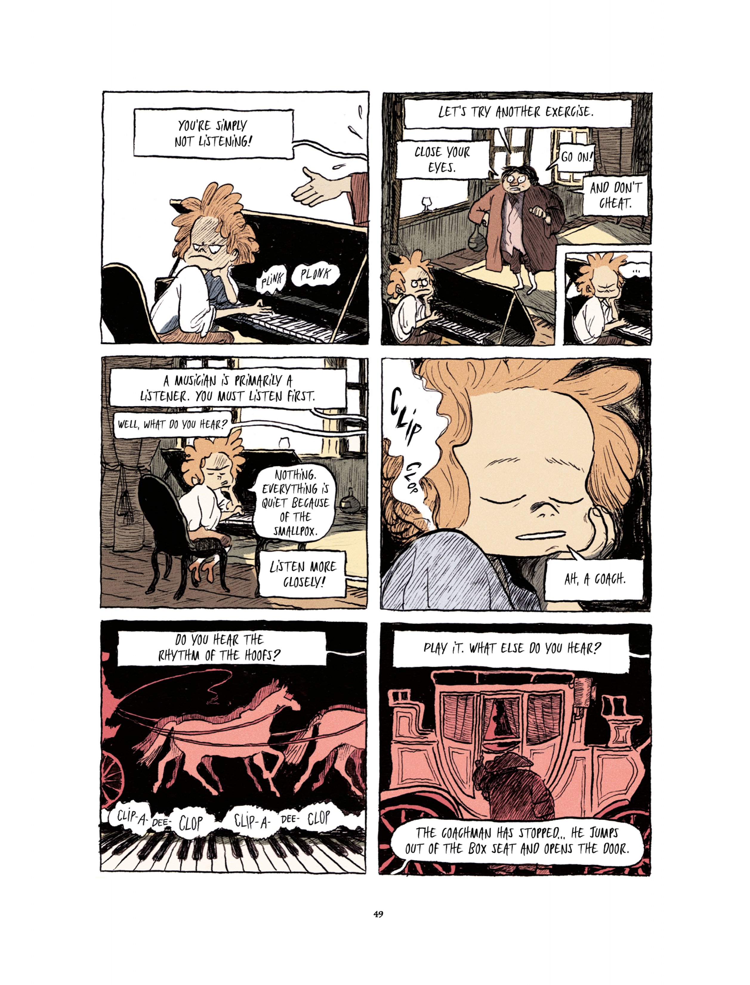 Read online Golden Boy: Beethoven's Youth comic -  Issue # TPB (Part 1) - 49