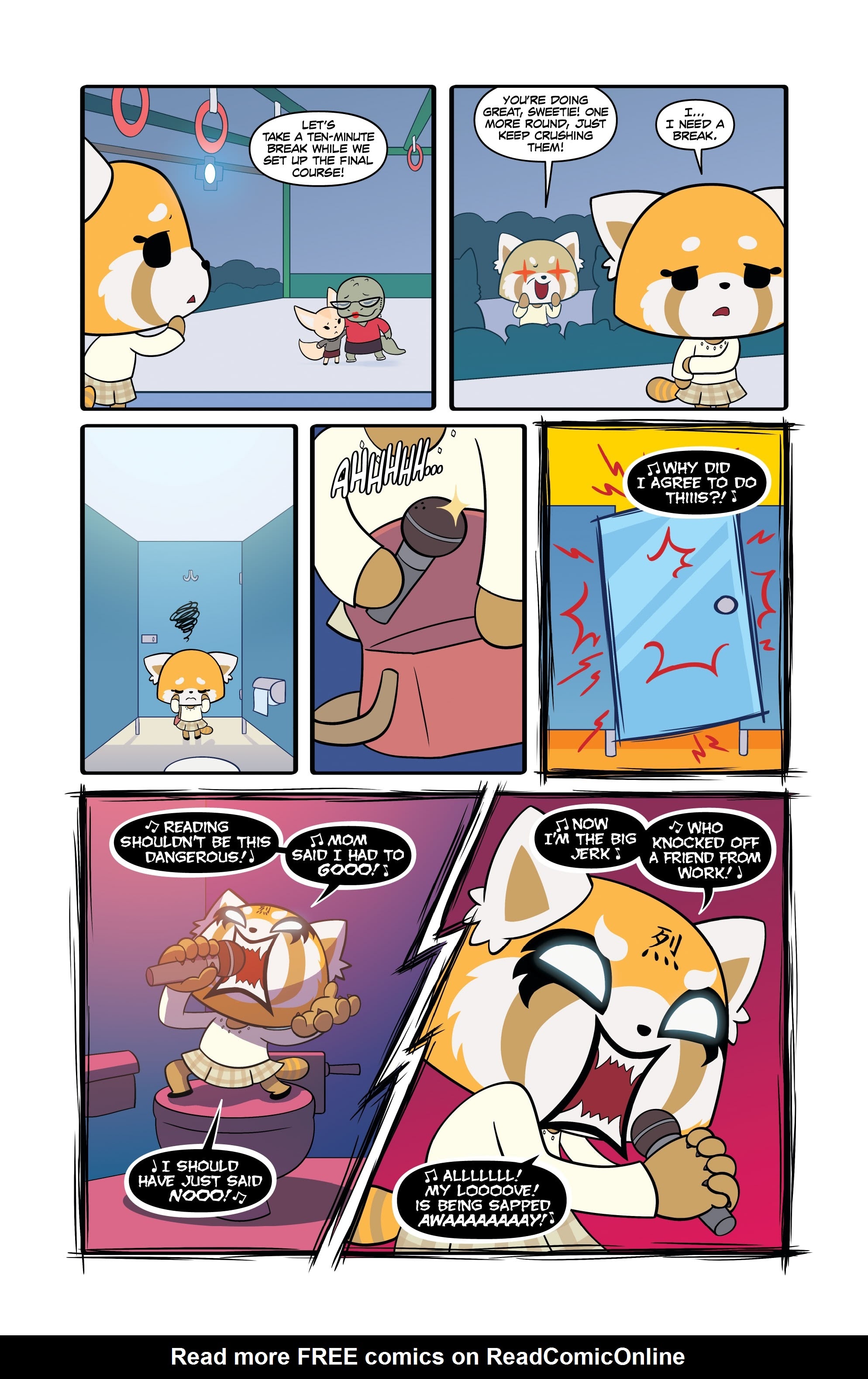 Read online Aggretsuko: Super Fun Special comic -  Issue # Full - 23