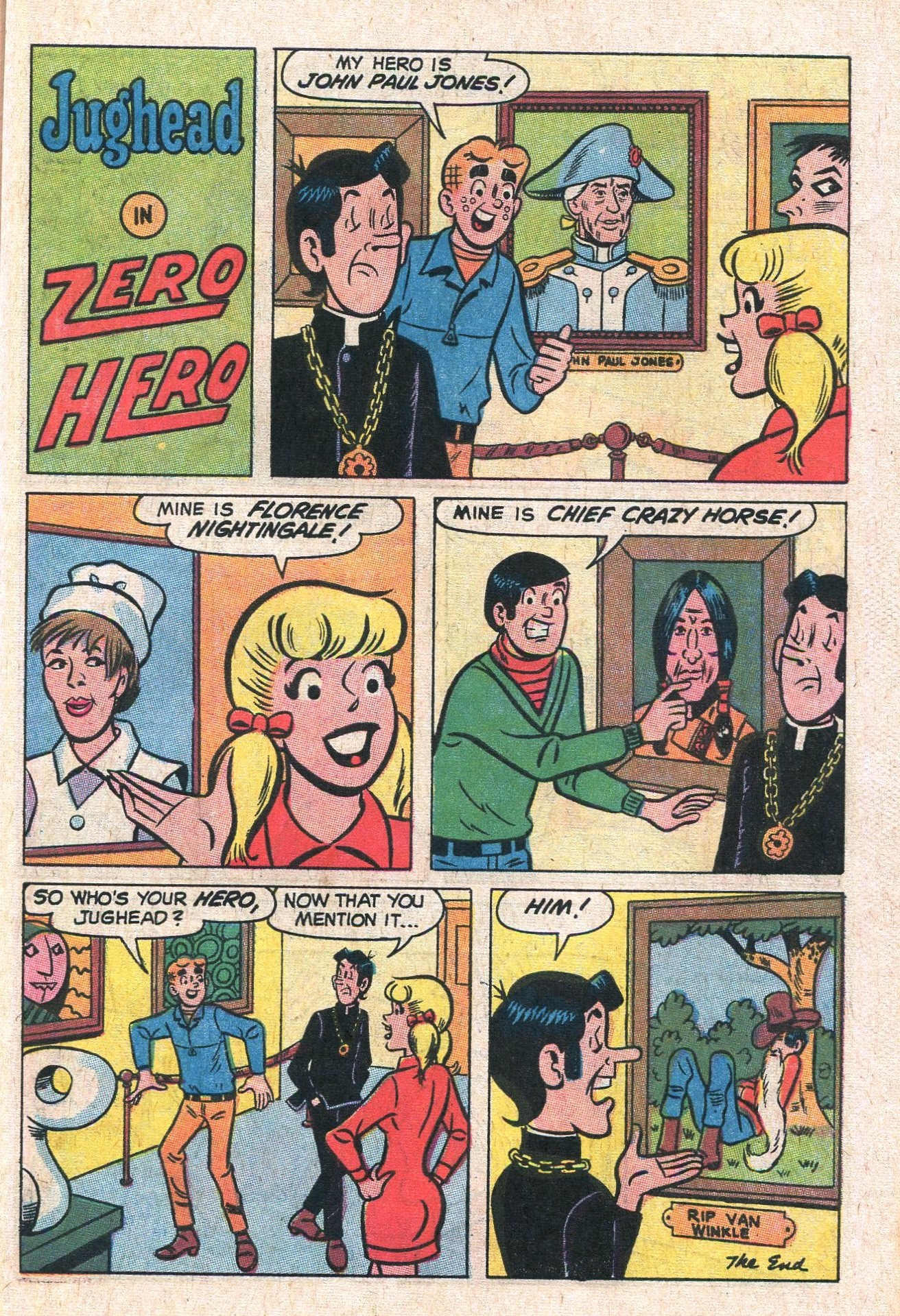 Read online Jughead's Jokes comic -  Issue #12 - 53