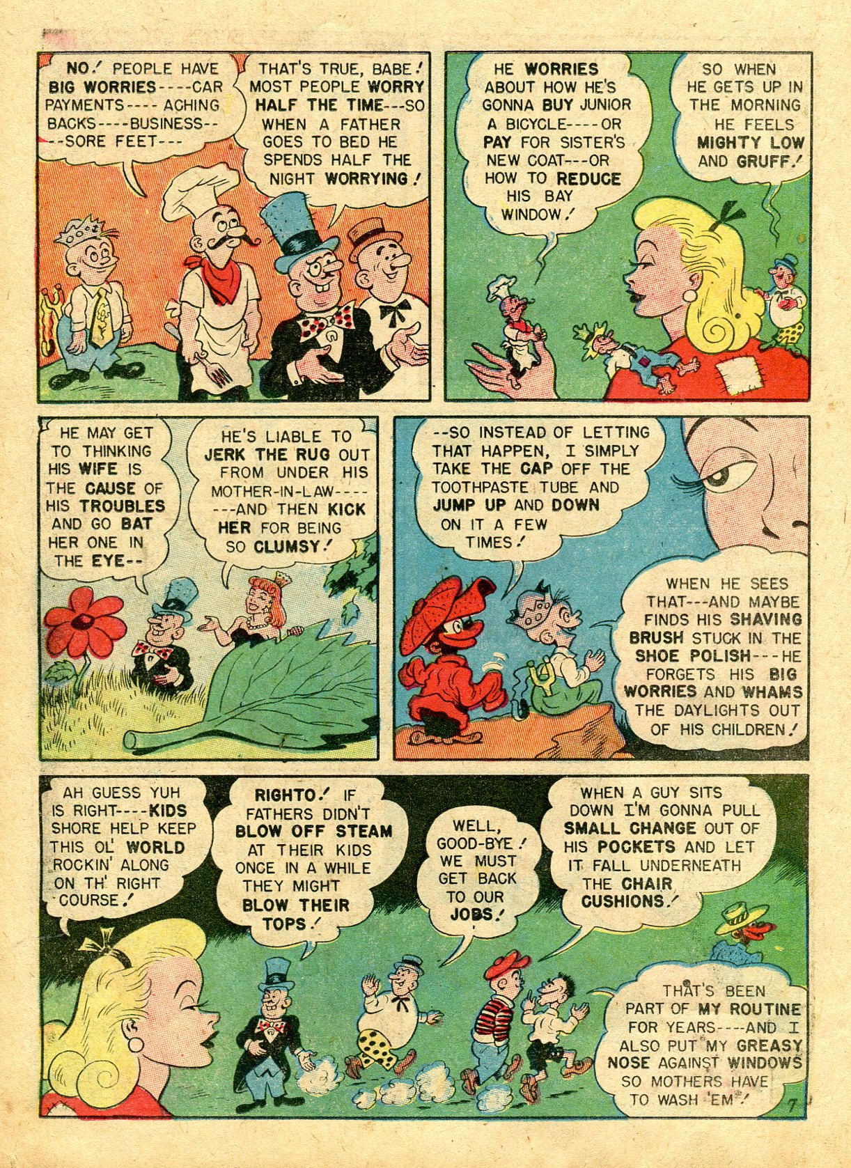 Read online Babe (1948) comic -  Issue #8 - 24
