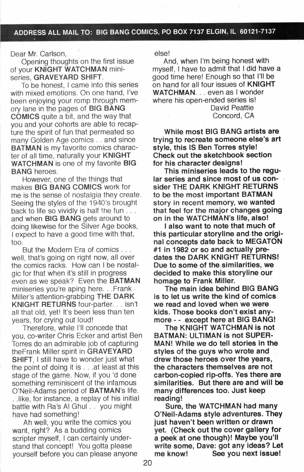 Read online Knight Watchman: Graveyard Shift comic -  Issue #2 - 22