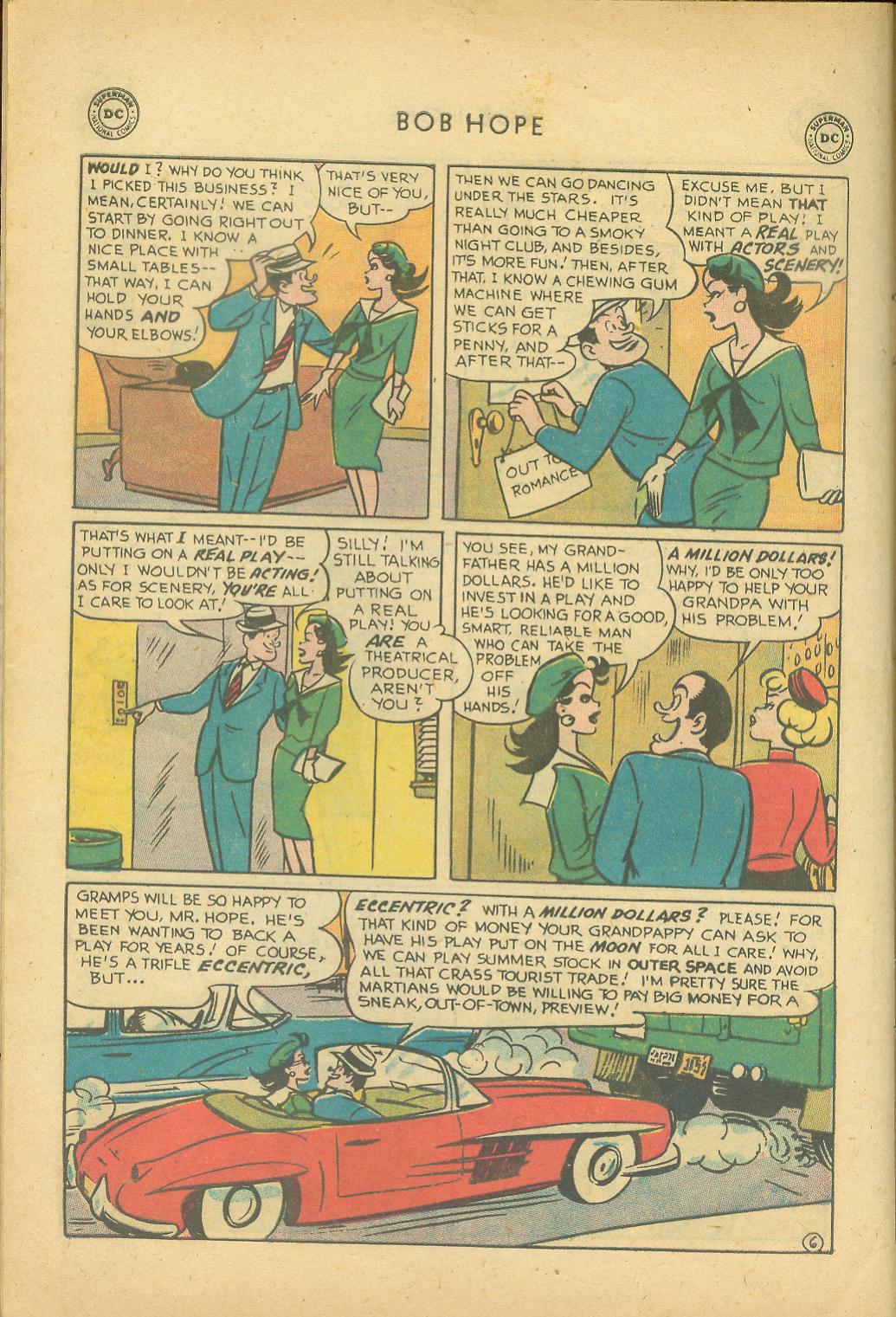 Read online The Adventures of Bob Hope comic -  Issue #49 - 8