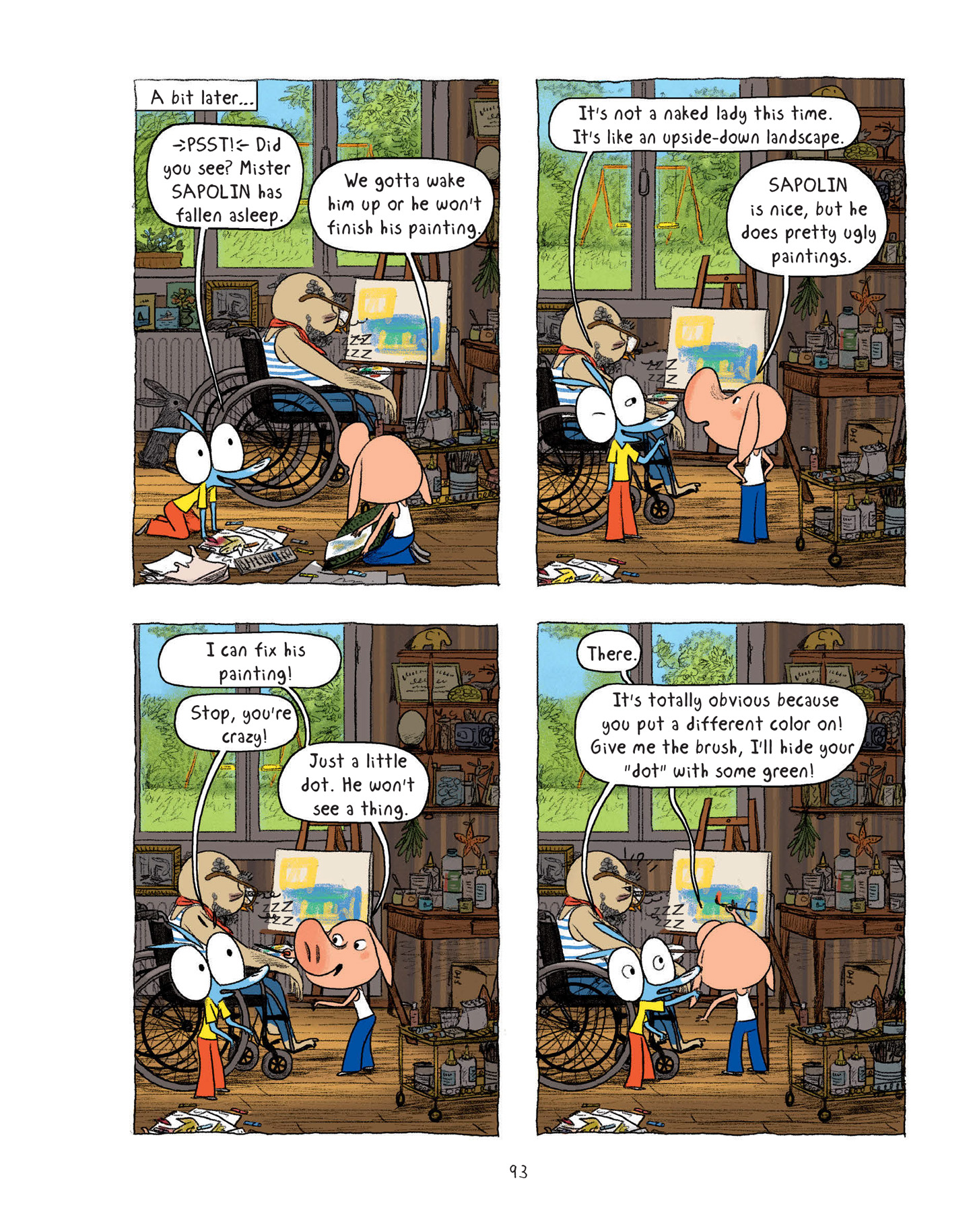 Read online Ariol comic -  Issue # TPB 6 - 94