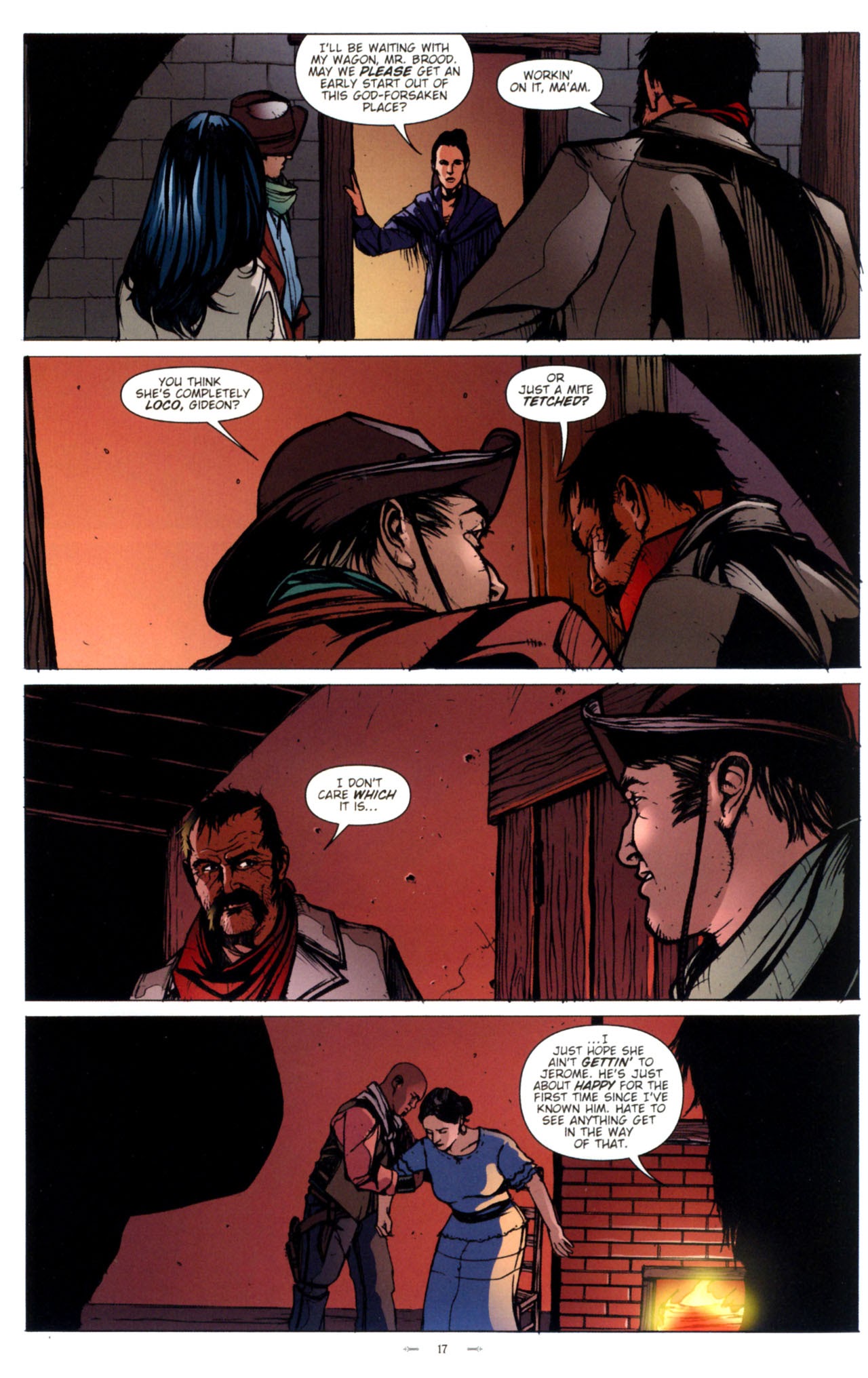 Read online Desperadoes: Banners of Gold comic -  Issue #3 - 19