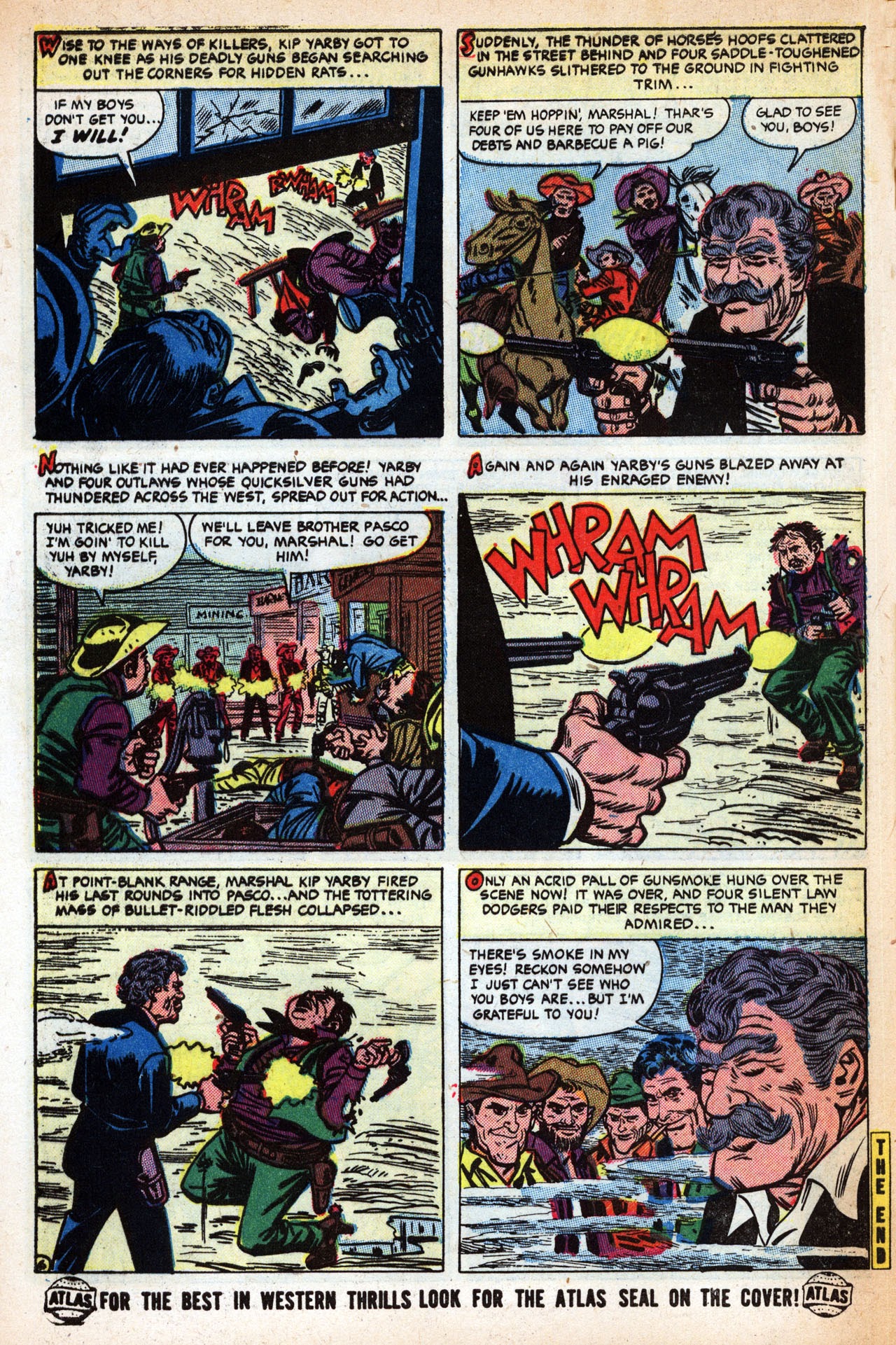 Read online Outlaw Fighters comic -  Issue #1 - 32