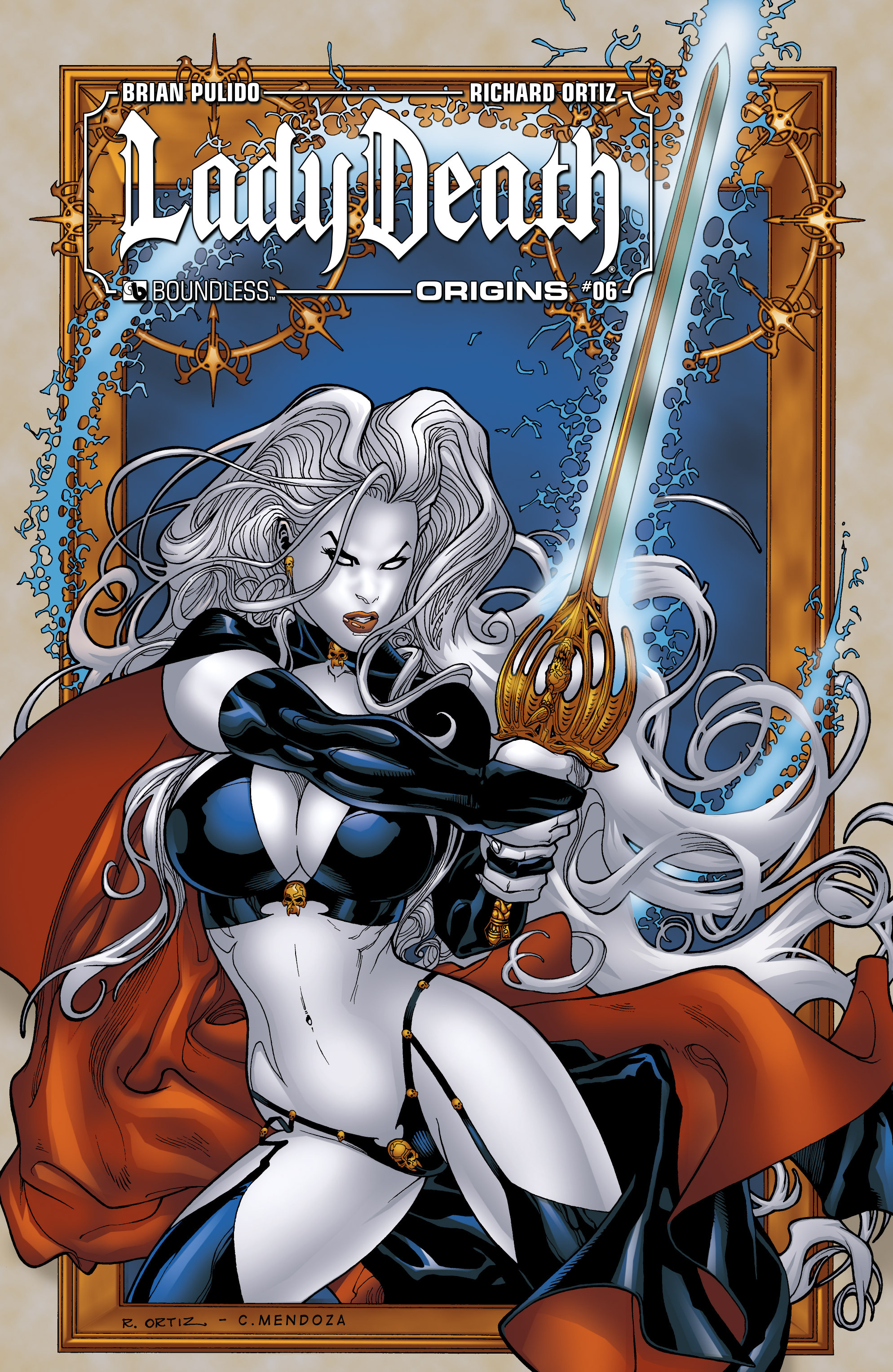 Read online Lady Death Origins comic -  Issue #6 - 1
