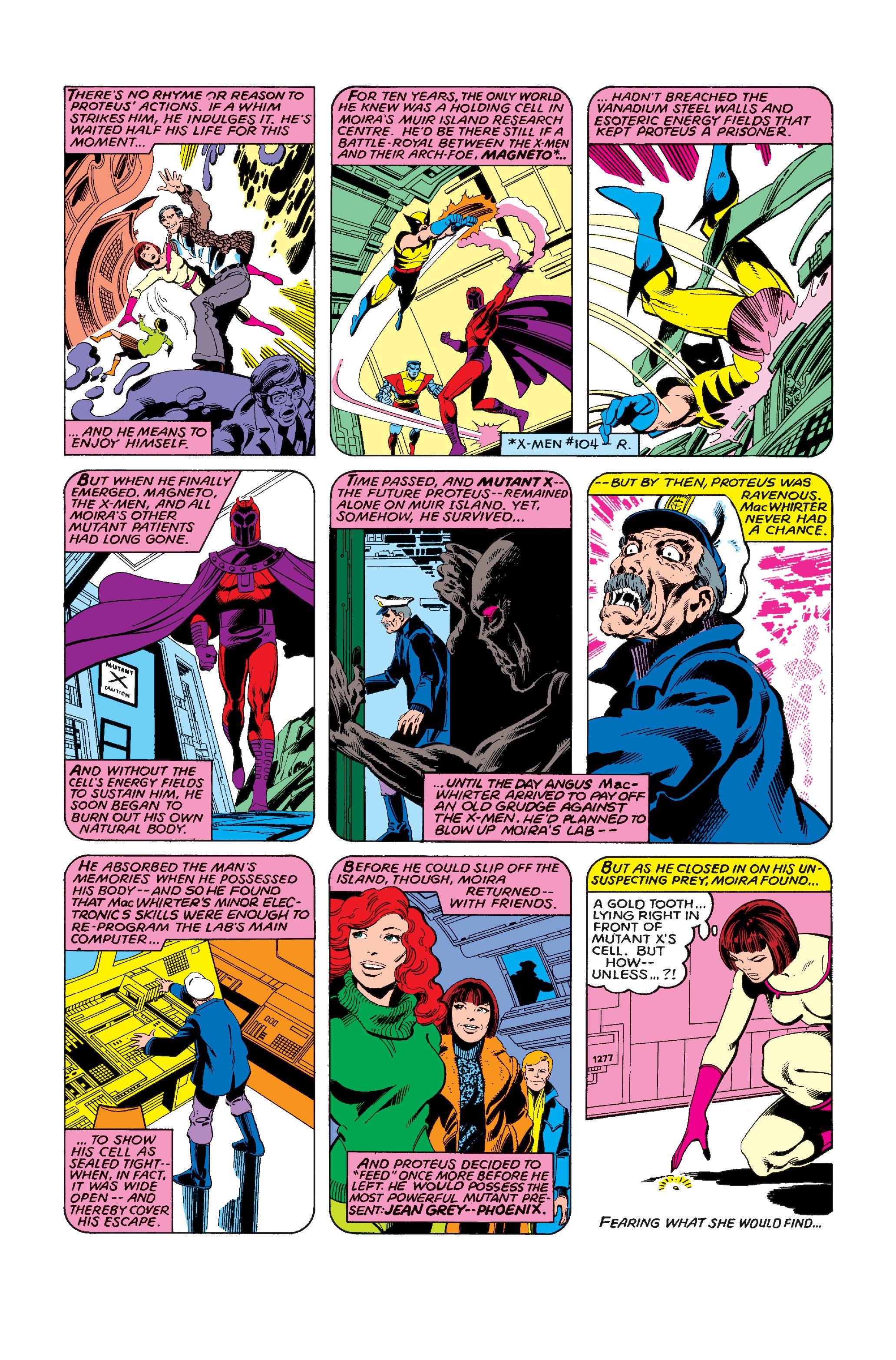 Read online X-Men: Proteus comic -  Issue # TPB - 61