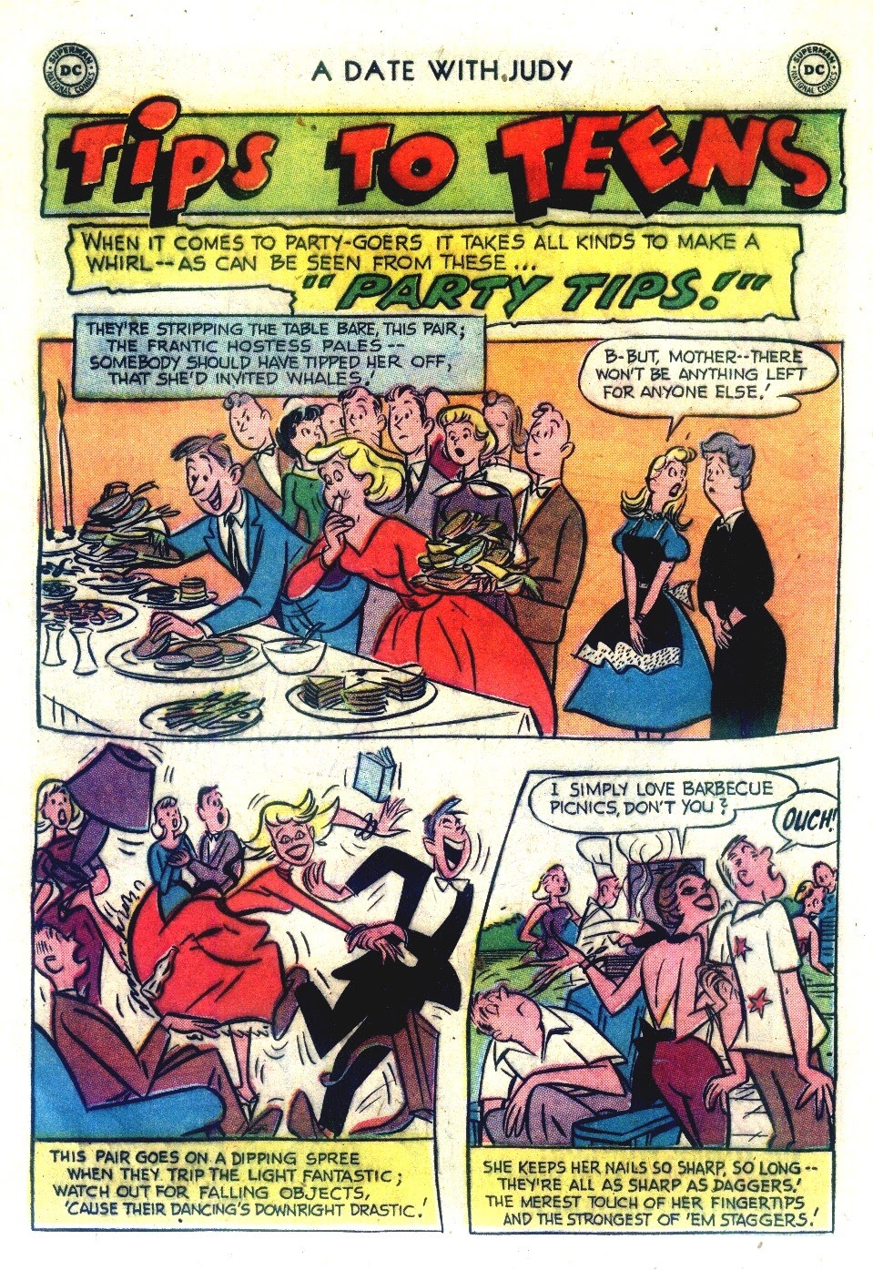 Read online A Date with Judy comic -  Issue #63 - 10