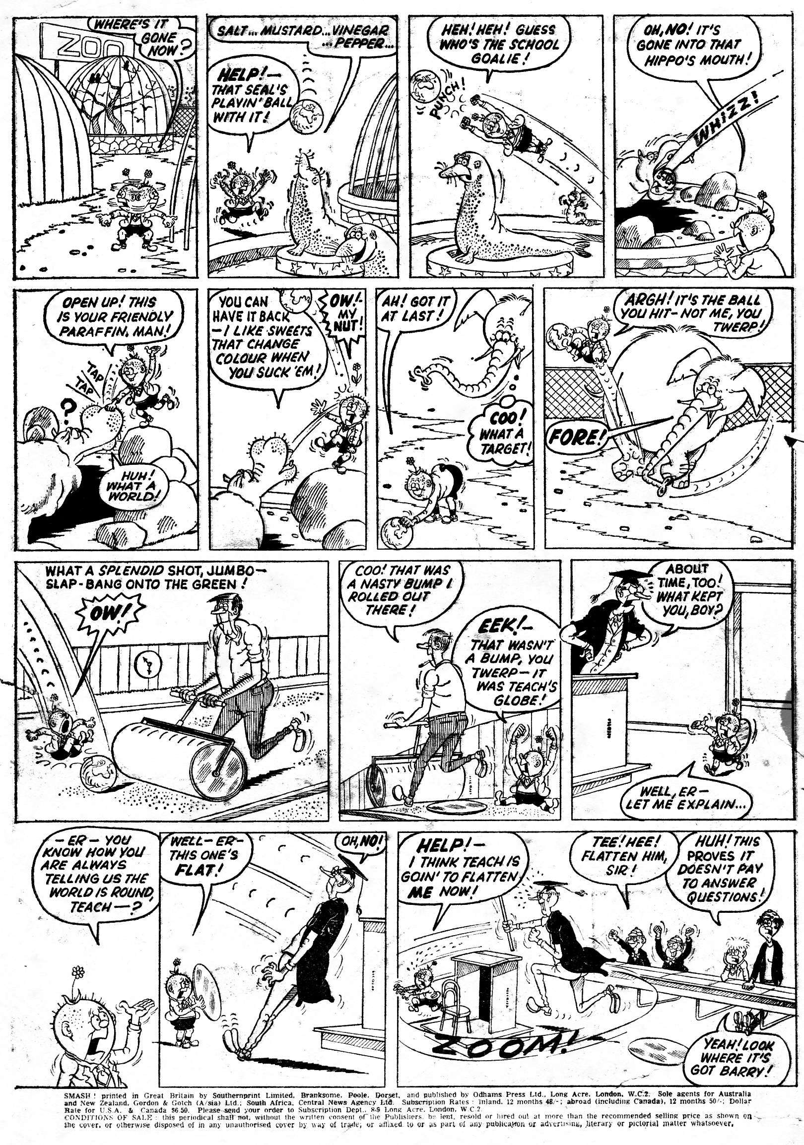 Read online Smash! (1966) comic -  Issue #124 - 2