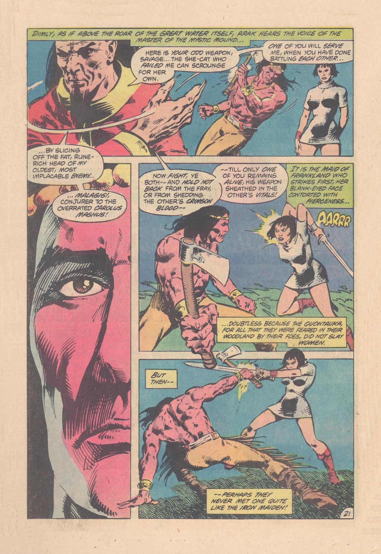 Read online Arak Son of Thunder comic -  Issue #3 - 26