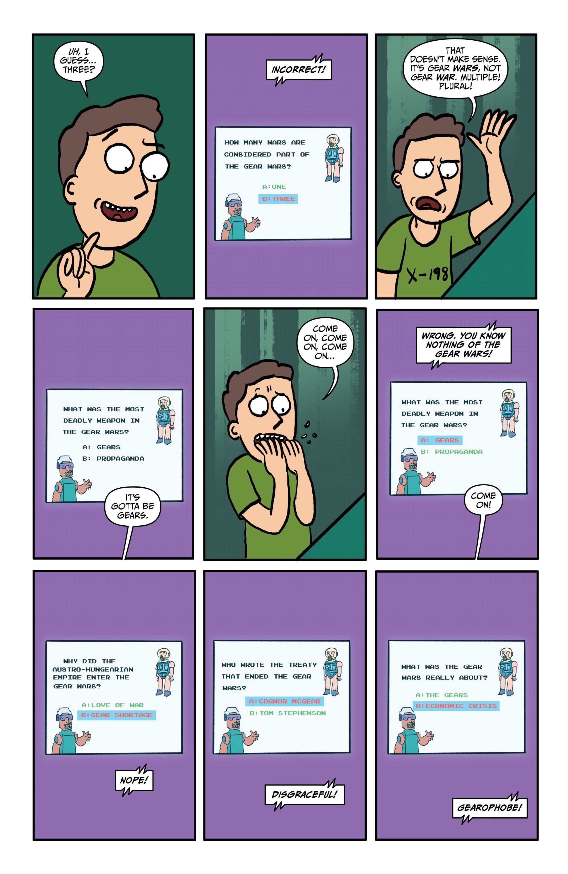 Read online Rick and Morty Presents: Jerryboree comic -  Issue # Full - 6