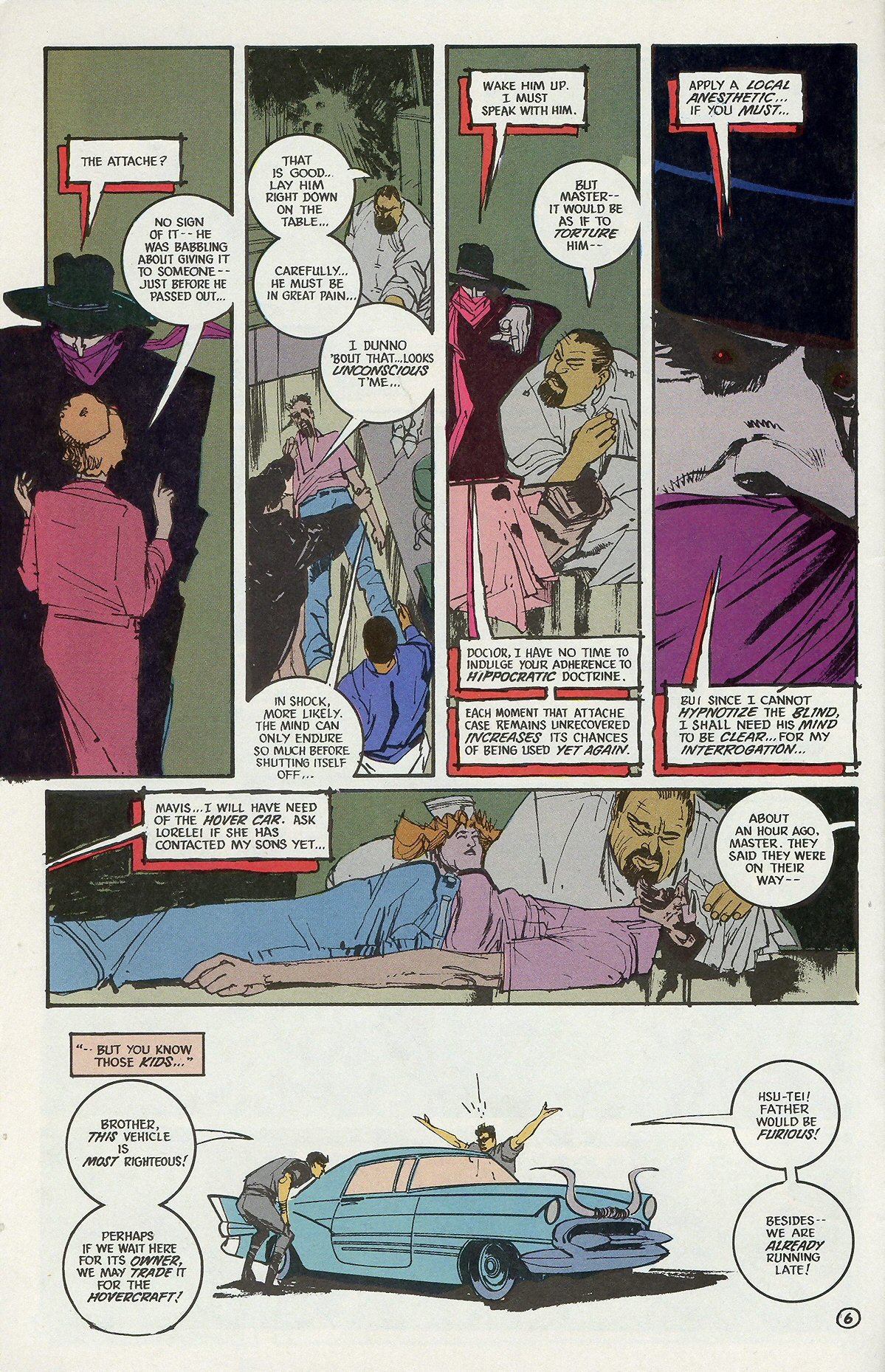 Read online The Shadow (1987) comic -  Issue #6 - 8