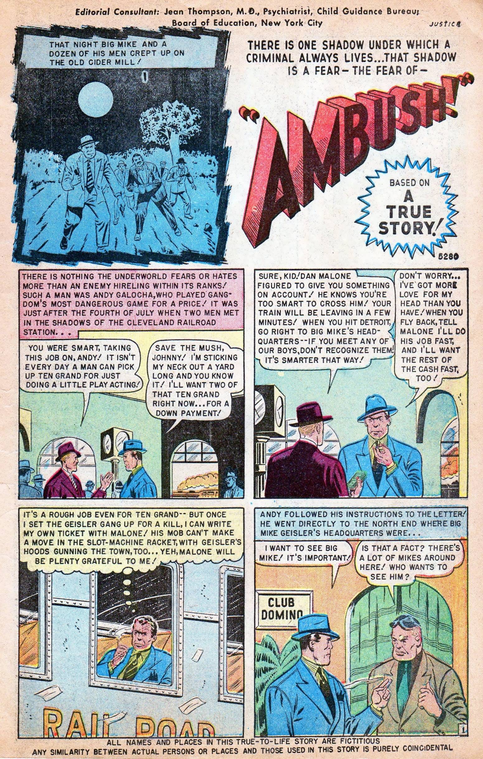 Read online Justice (1947) comic -  Issue #13 - 3