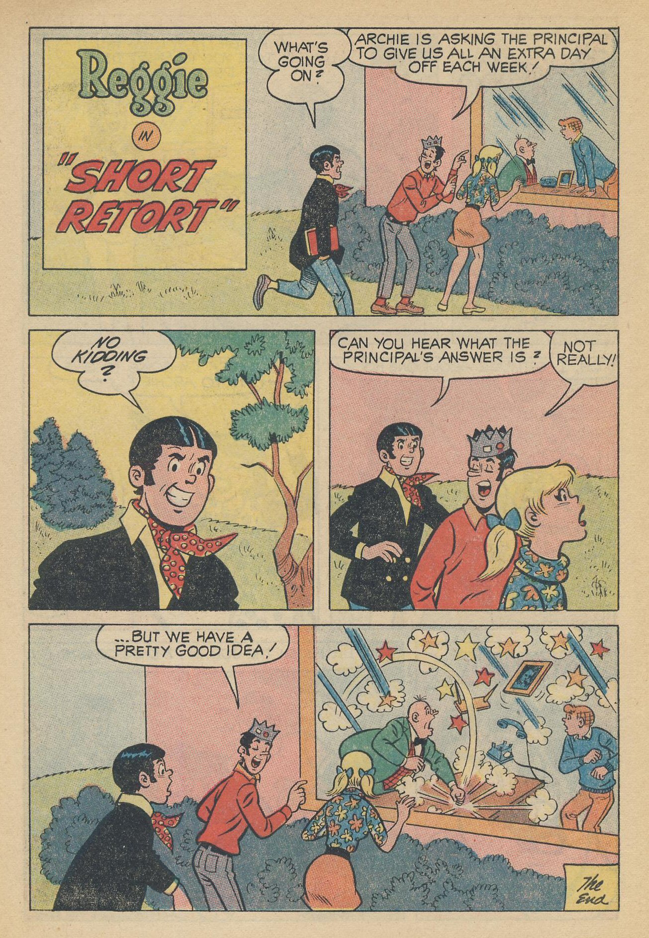 Read online Reggie's Wise Guy Jokes comic -  Issue #14 - 64