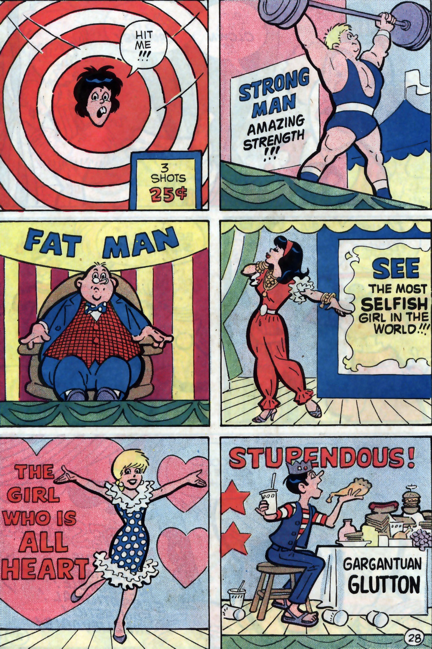 Read online Archie's Circus comic -  Issue # Full - 27
