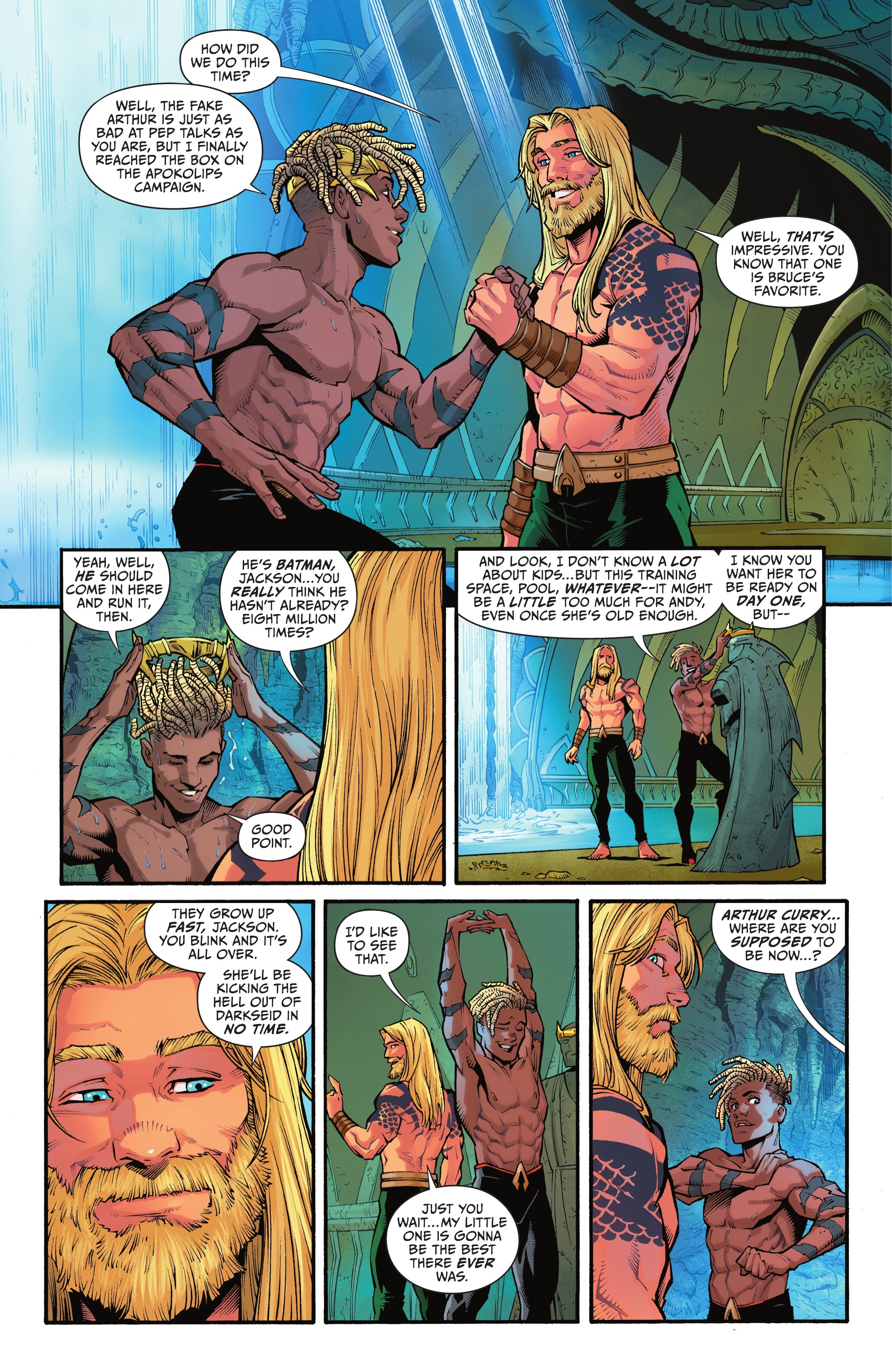 Read online Aquaman: The Becoming comic -  Issue #1 - 8