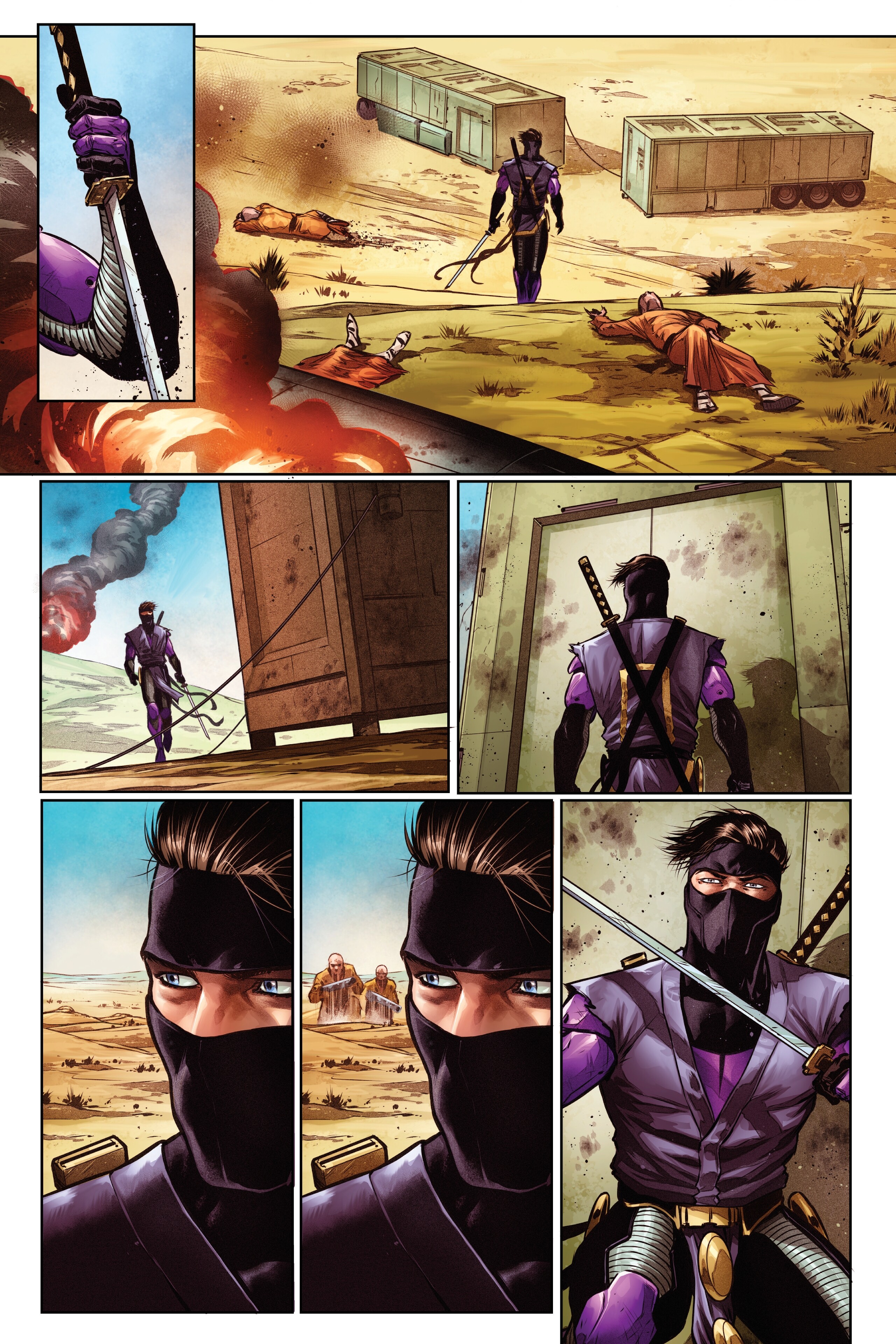 Read online Ninjak (2015) comic -  Issue # _Deluxe Edition 2 (Part 3) - 64