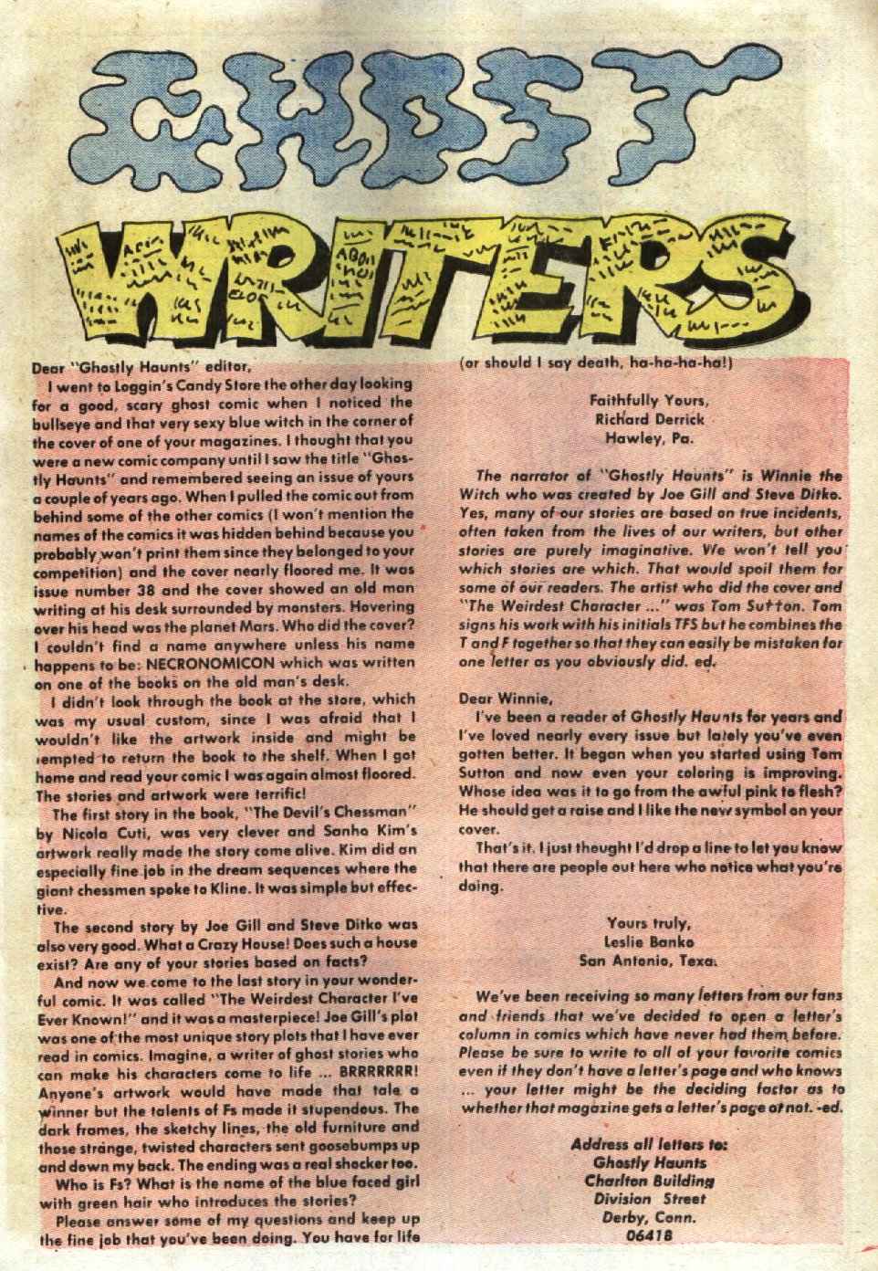 Read online Ghostly Haunts comic -  Issue #40 - 13