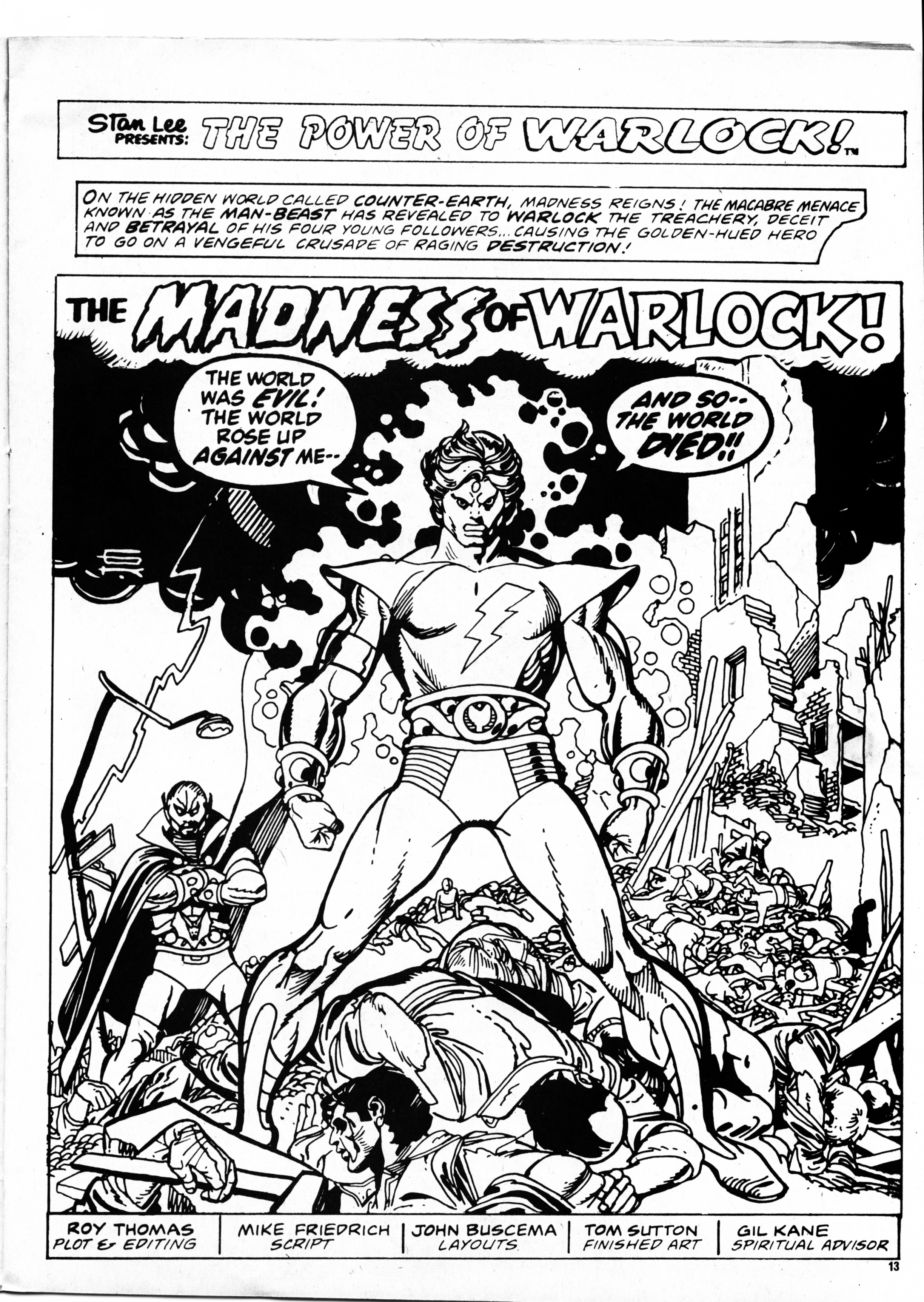 Read online Planet of the Apes (1974) comic -  Issue #36 - 13