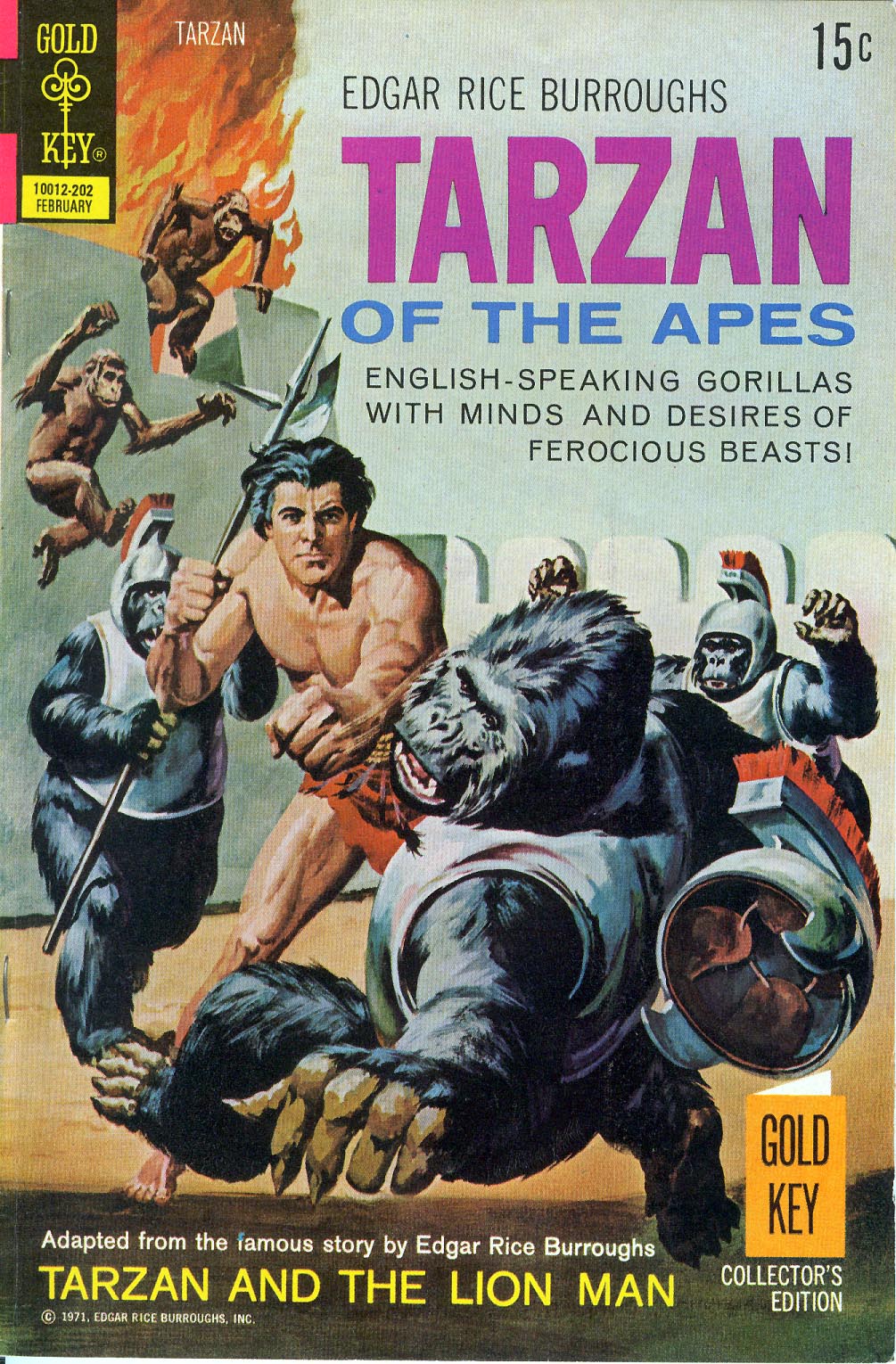 Read online Tarzan (1962) comic -  Issue #206 - 1