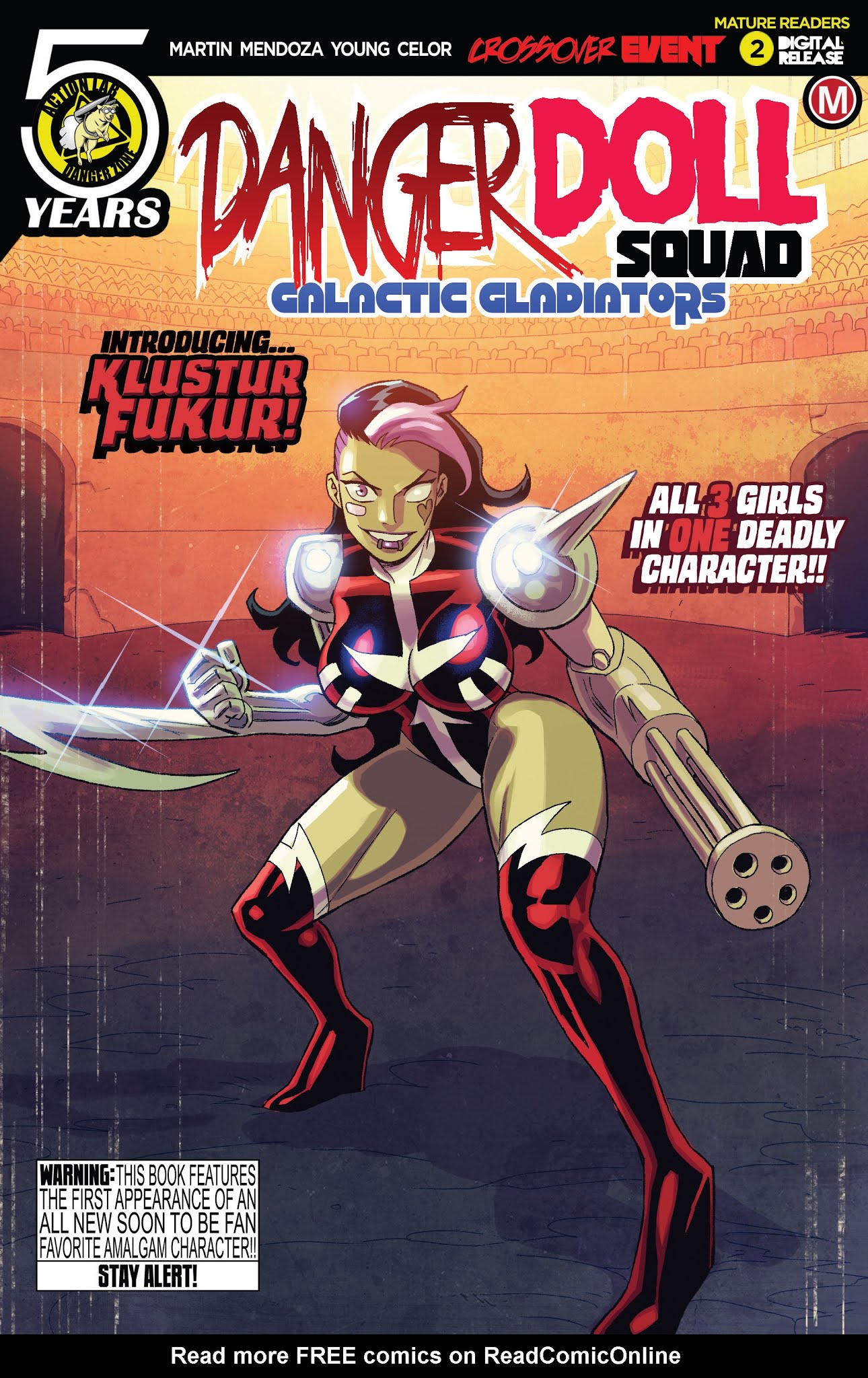 Read online Danger Doll Squad: Galactic Gladiators comic -  Issue #2 - 1