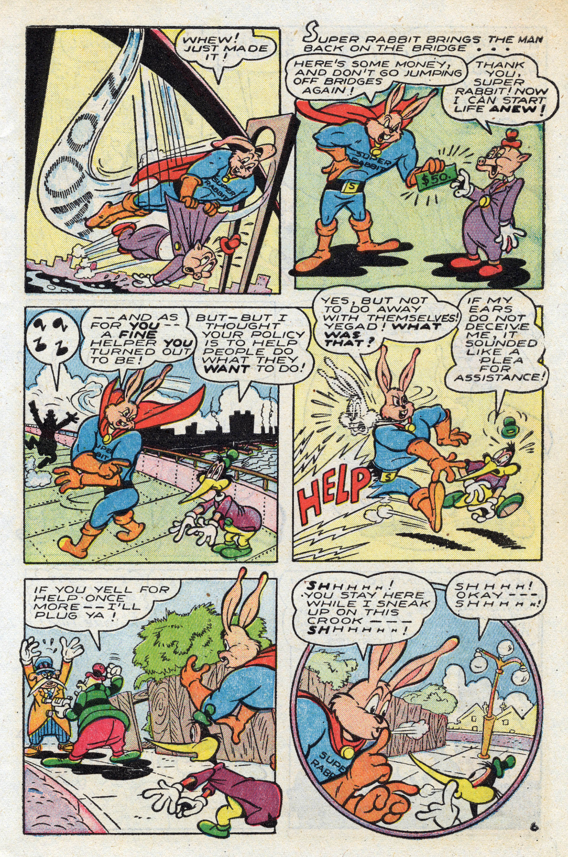 Read online Super Rabbit comic -  Issue #8 - 41