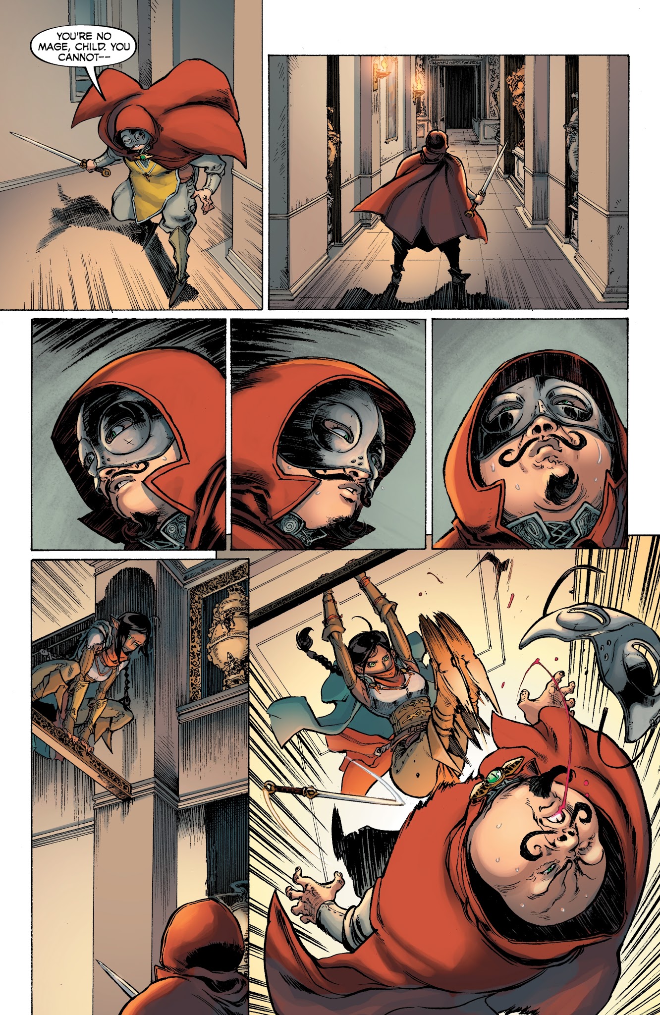Read online Dragon Age: Knight Errant comic -  Issue #5 - 9
