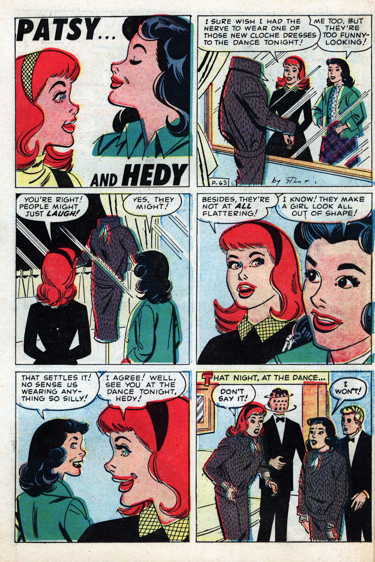 Read online Patsy and Hedy comic -  Issue #58 - 18