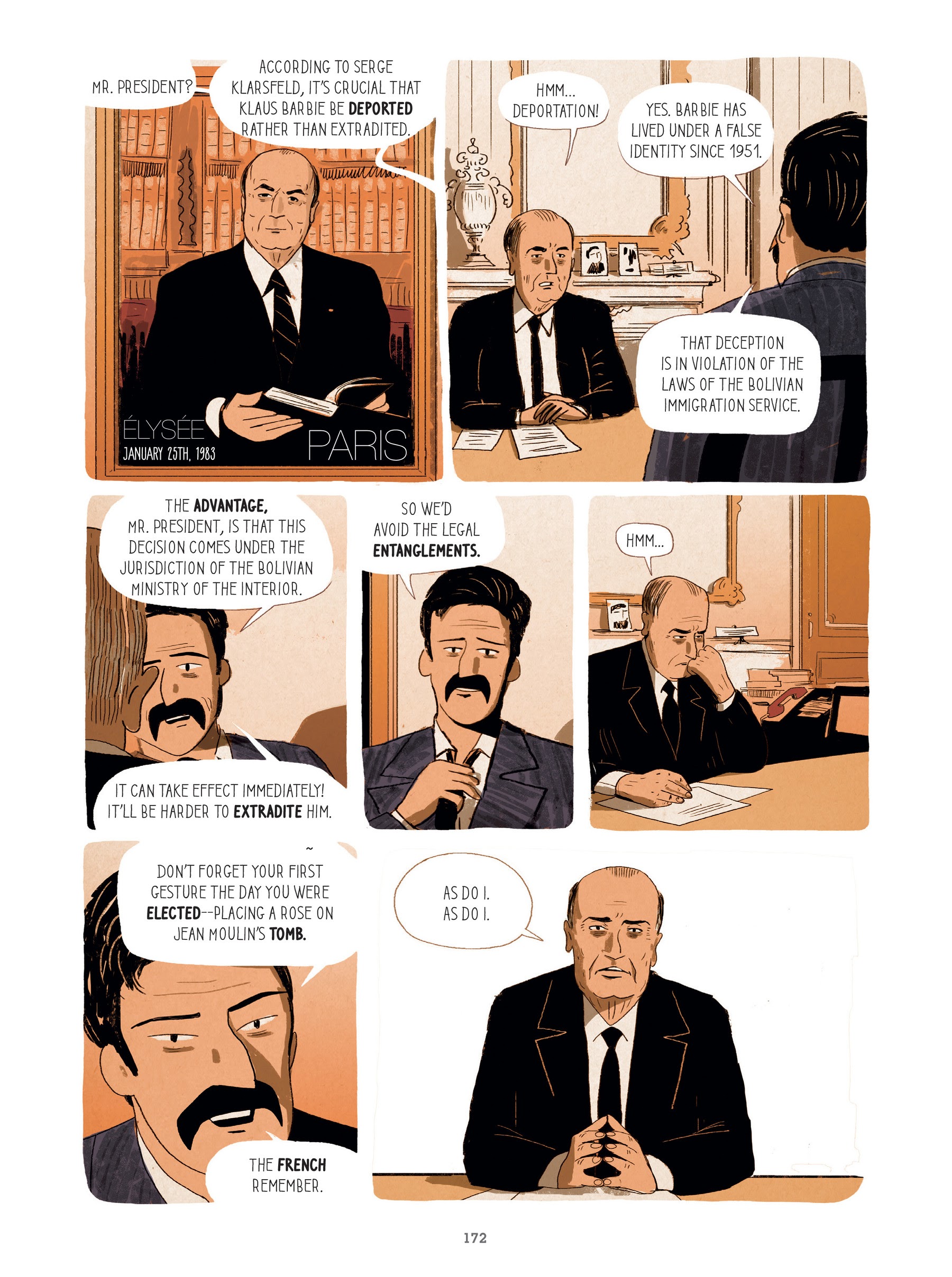 Read online For Justice: The Serge & Beate Klarsfeld Story comic -  Issue # TPB (Part 2) - 71