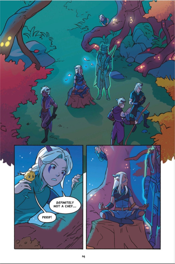 Read online The Dragon Prince: Bloodmoon Huntress comic -  Issue # TPB - 27