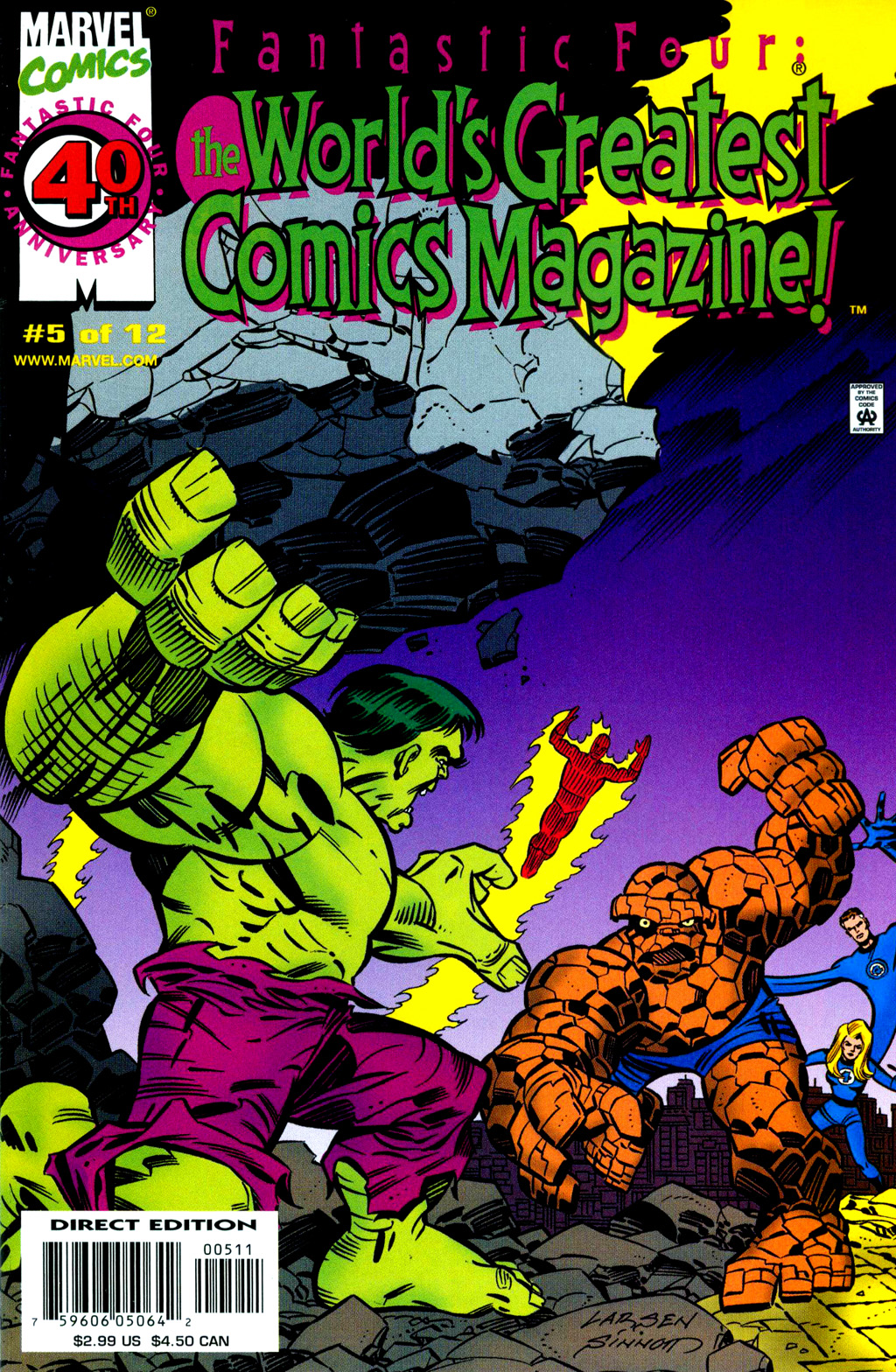 Read online Fantastic Four: World's Greatest Comics Magazine comic -  Issue #5 - 2