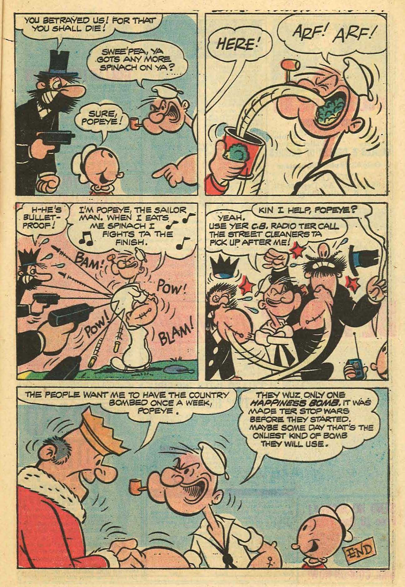 Read online Popeye (1948) comic -  Issue #138 - 29