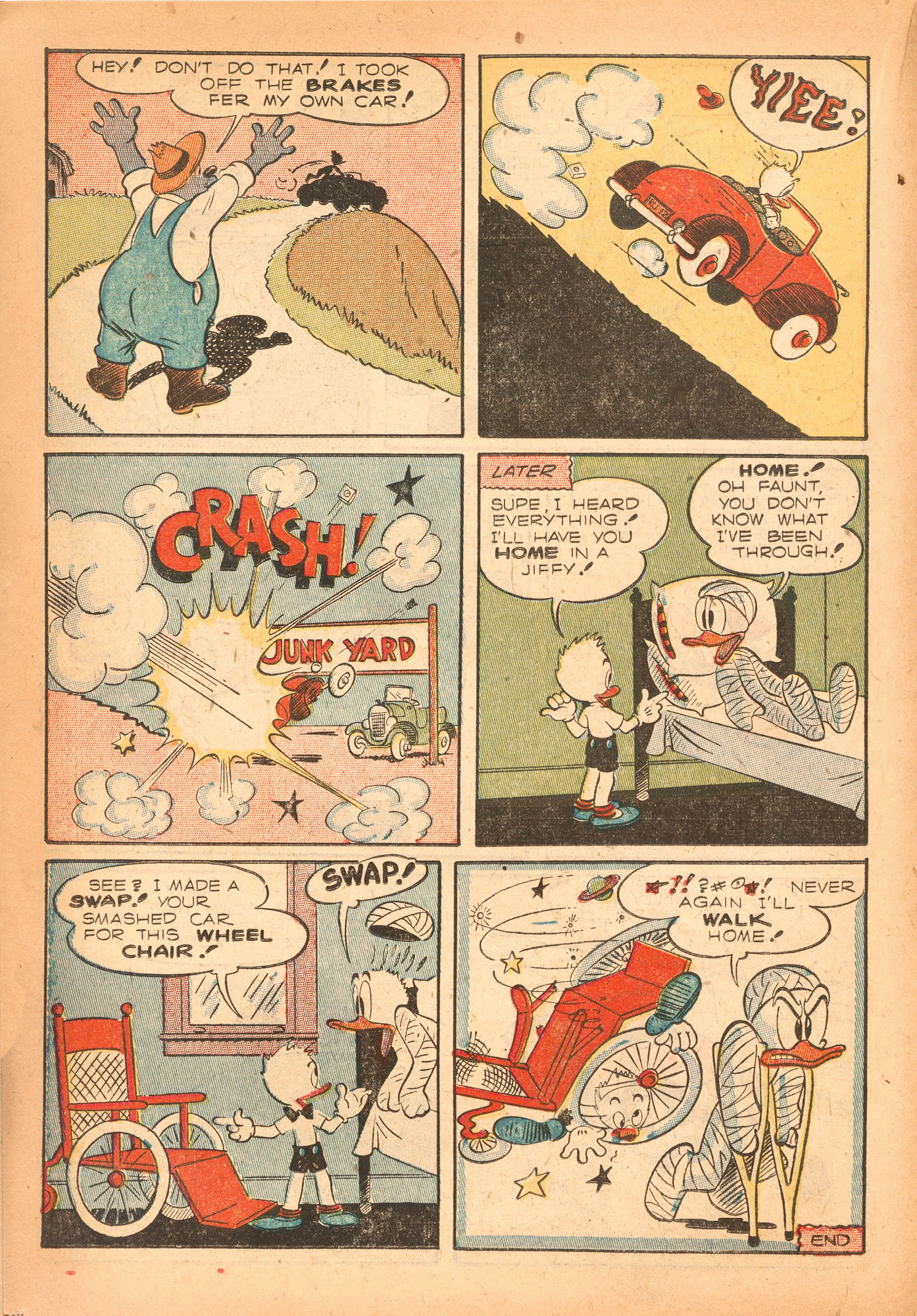 Read online Super Duck Comics comic -  Issue #20 - 20