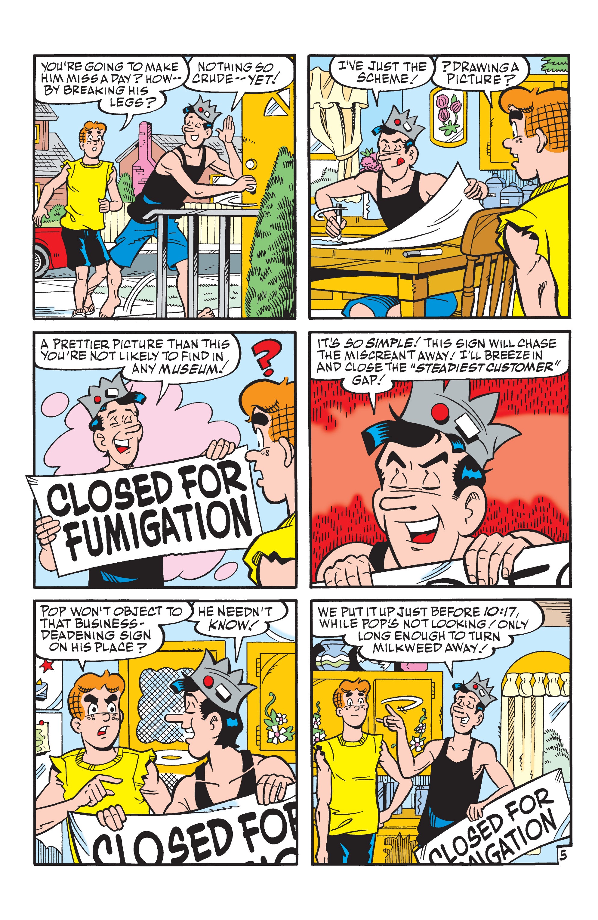 Read online Archie's Pal Jughead Comics comic -  Issue #195 - 6