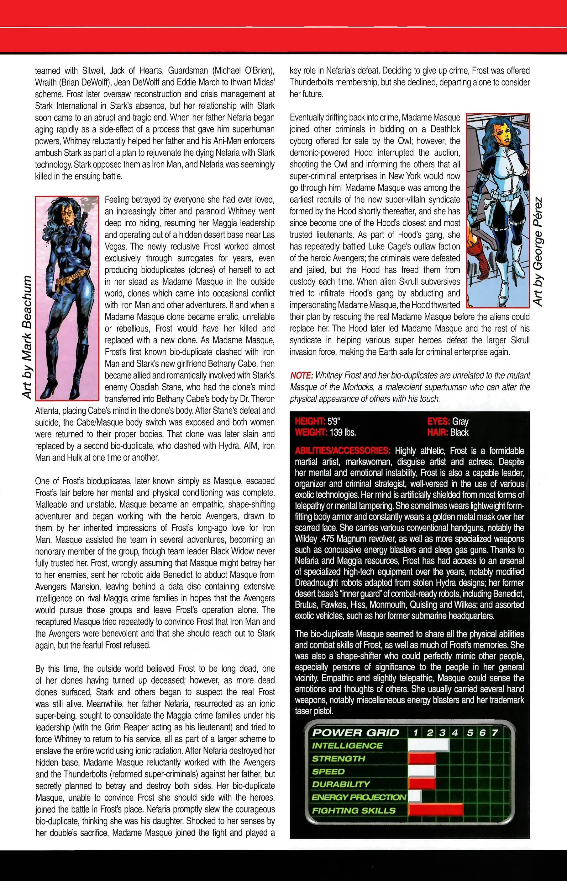 Read online Official Handbook of the Marvel Universe A to Z comic -  Issue # TPB 6 (Part 2) - 129