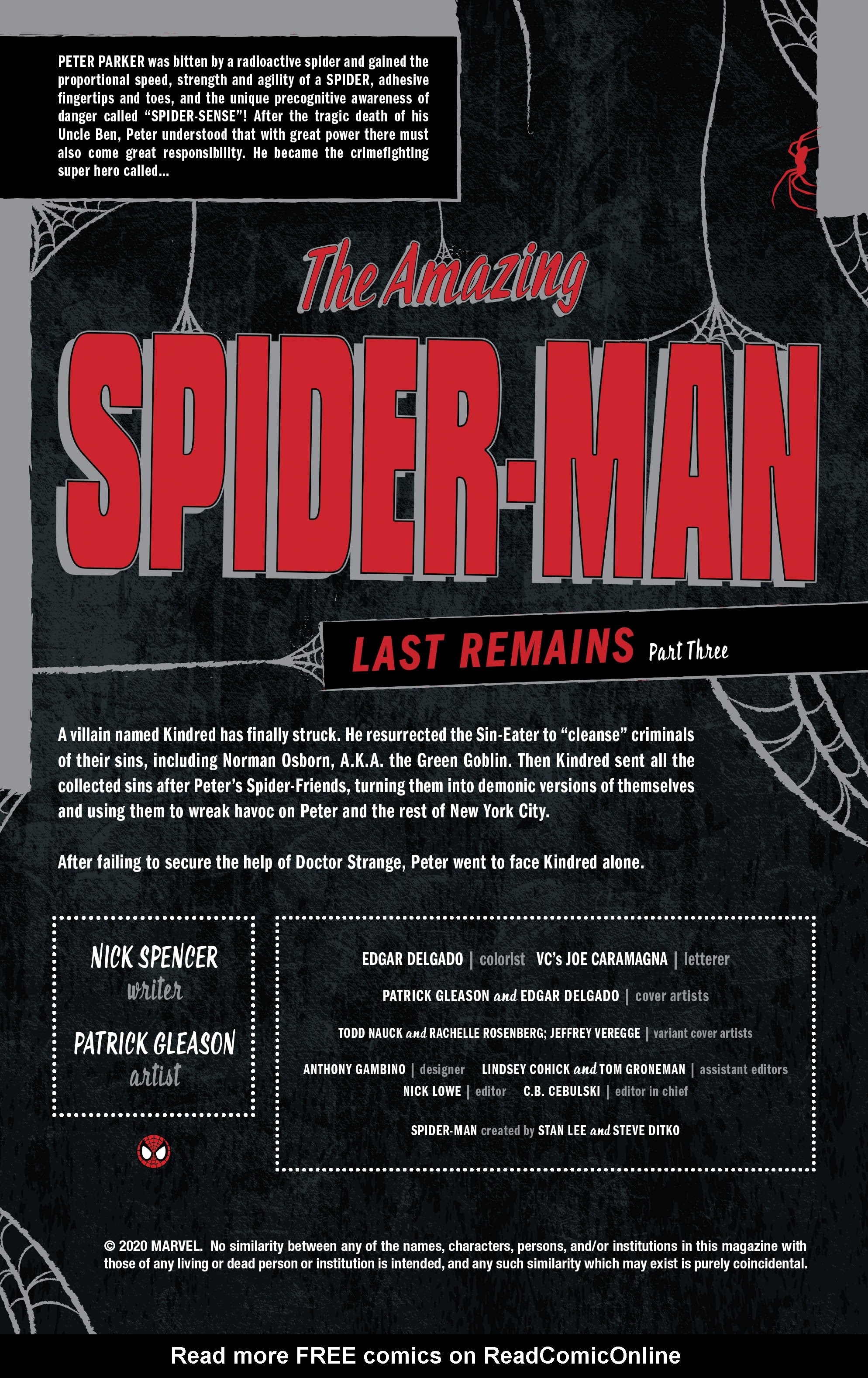 Read online The Amazing Spider-Man (2018) comic -  Issue #52 - 2