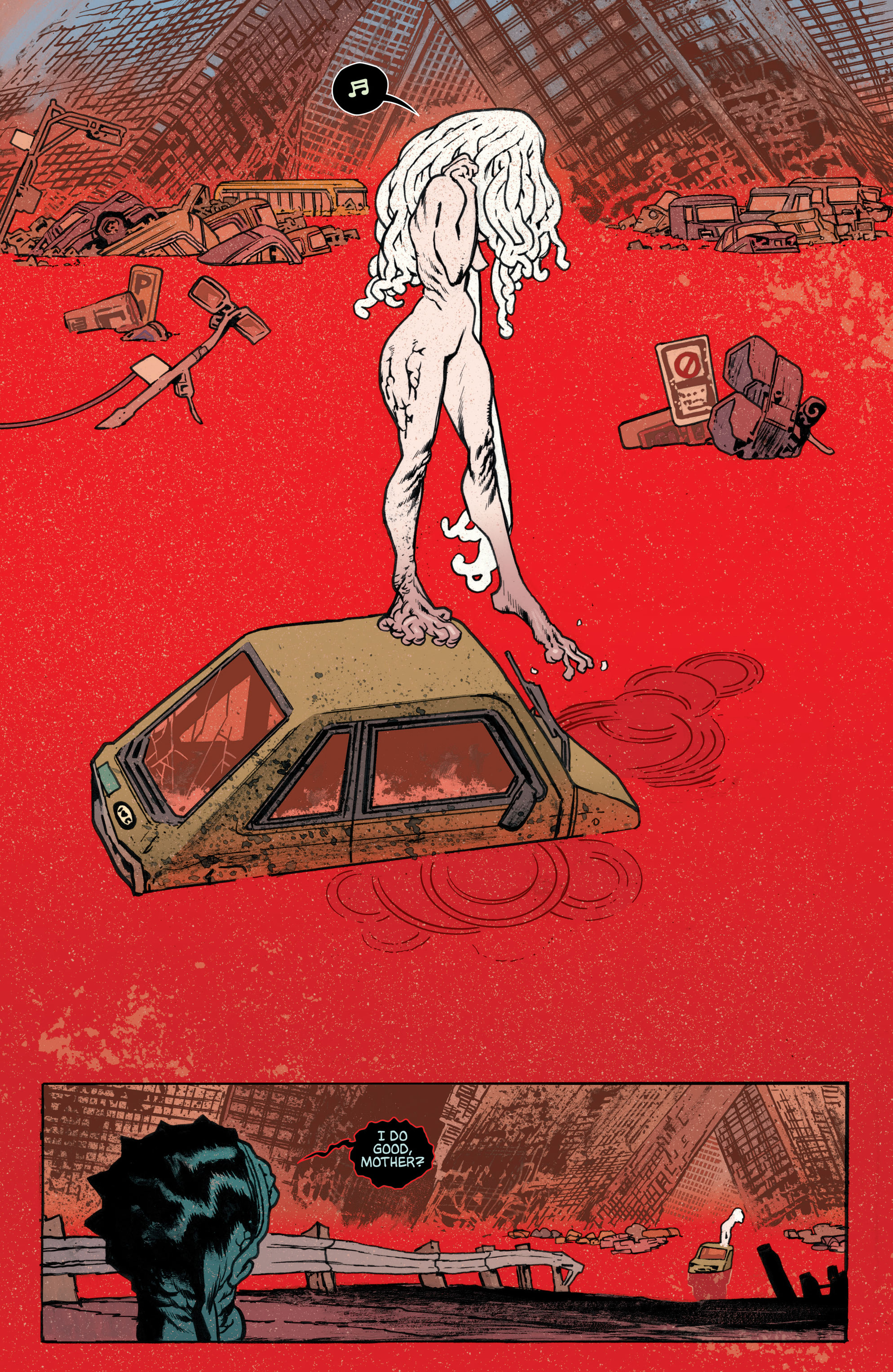Read online Ultramega by James Harren comic -  Issue #3 - 4