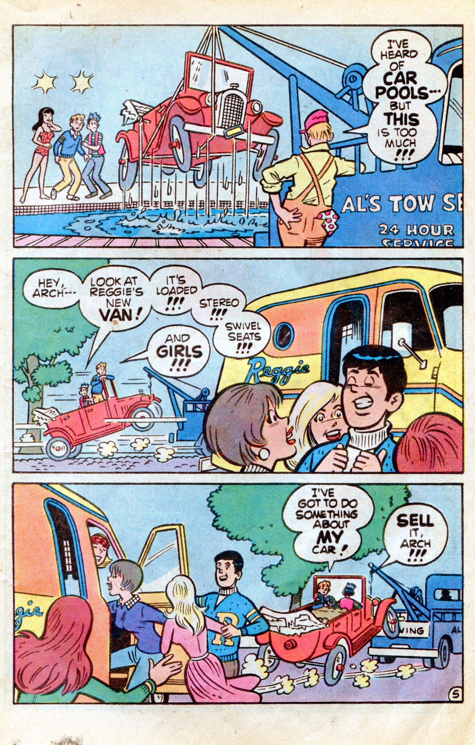 Read online Archie's Car comic -  Issue # Full - 7