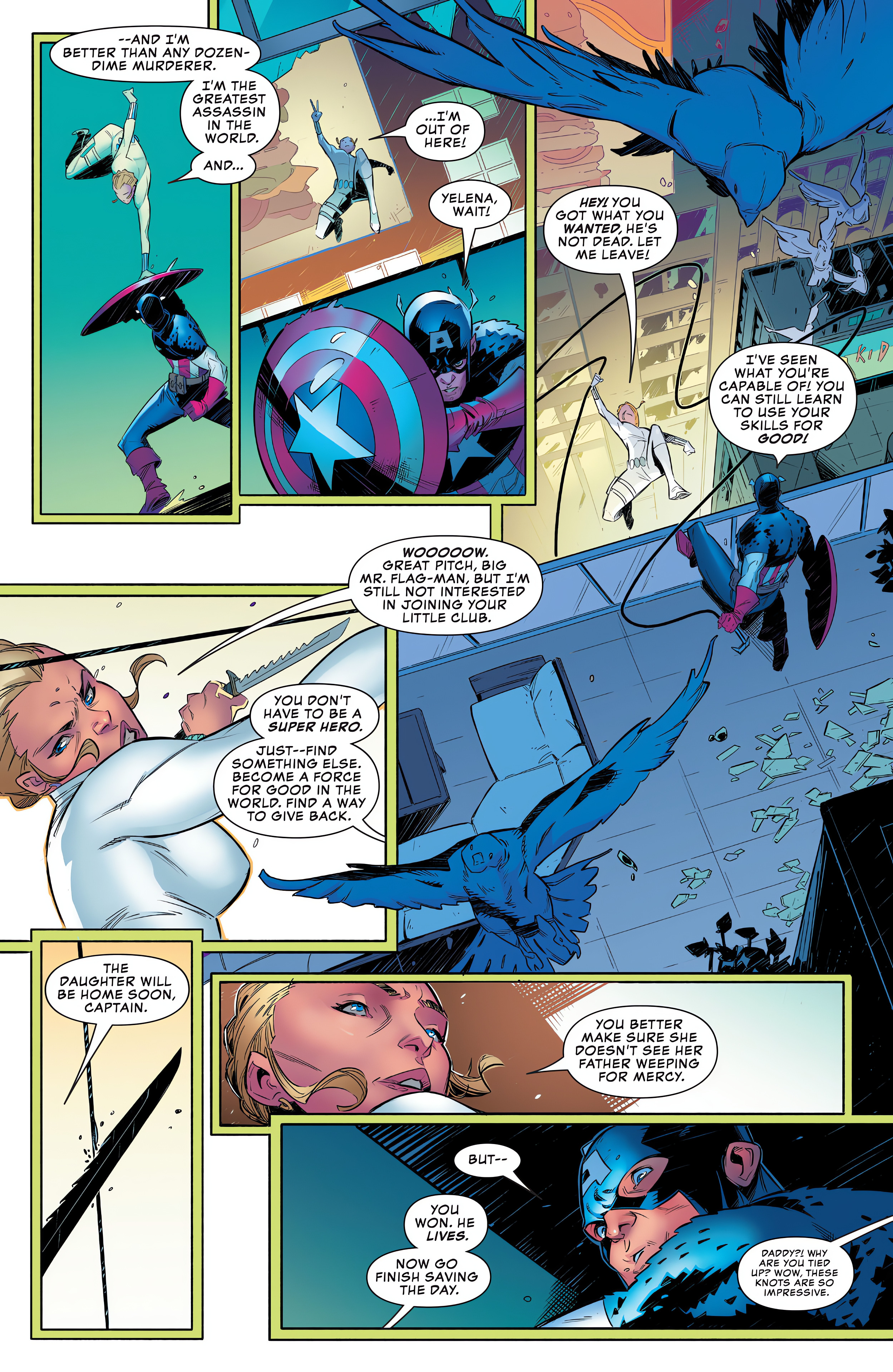 Read online White Widow (2023) comic -  Issue #1 - 5