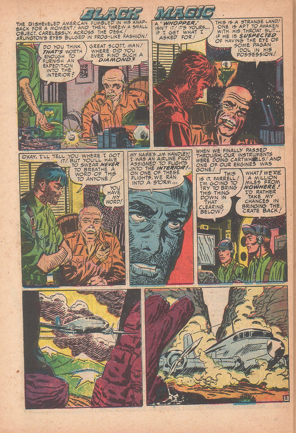 Read online Black Magic (1950) comic -  Issue #12 - 34