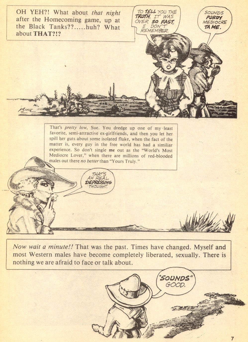Read online Honkytonk Sue comic -  Issue #4 - 9