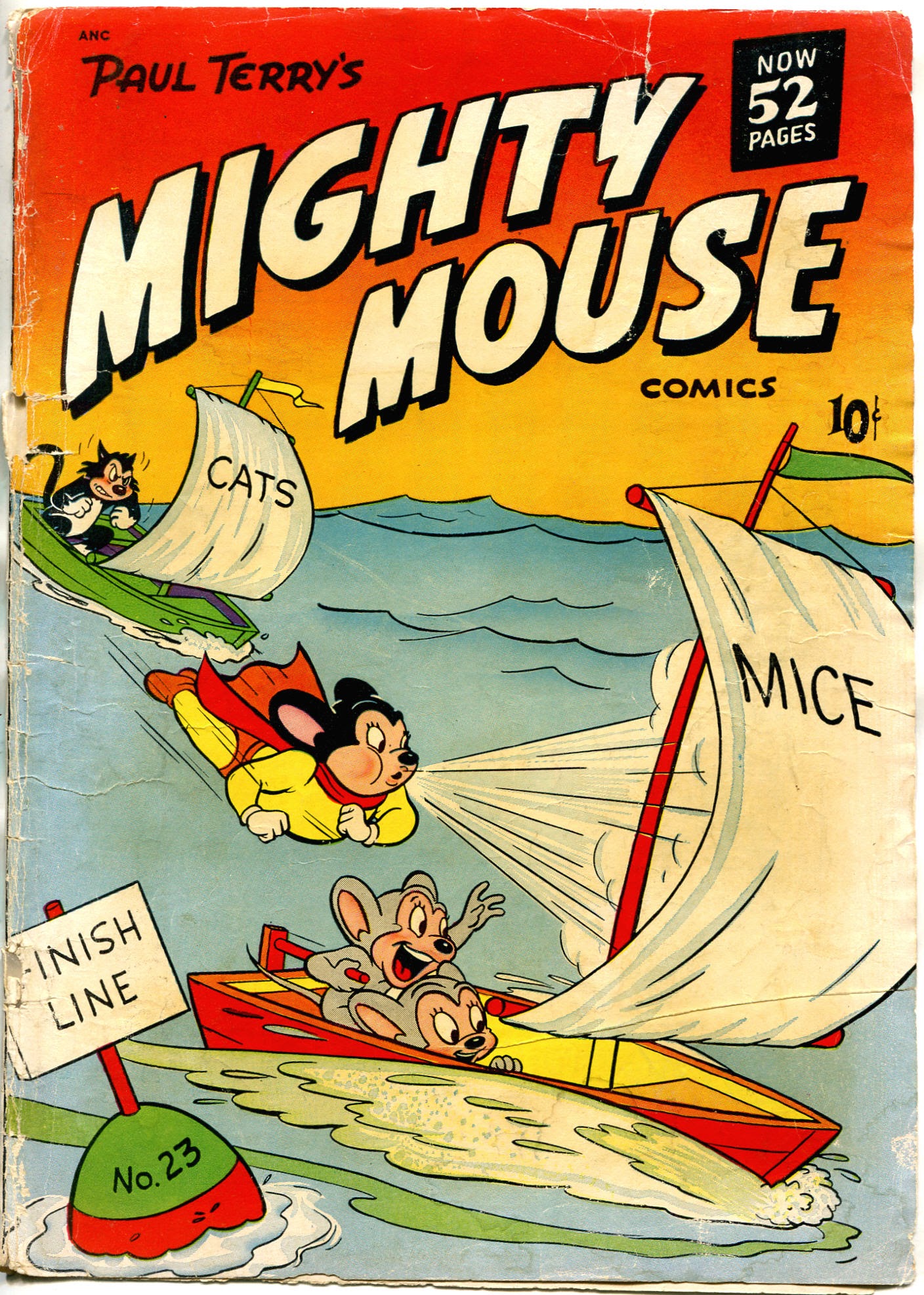 Read online Paul Terry's Mighty Mouse Comics comic -  Issue #23 - 1