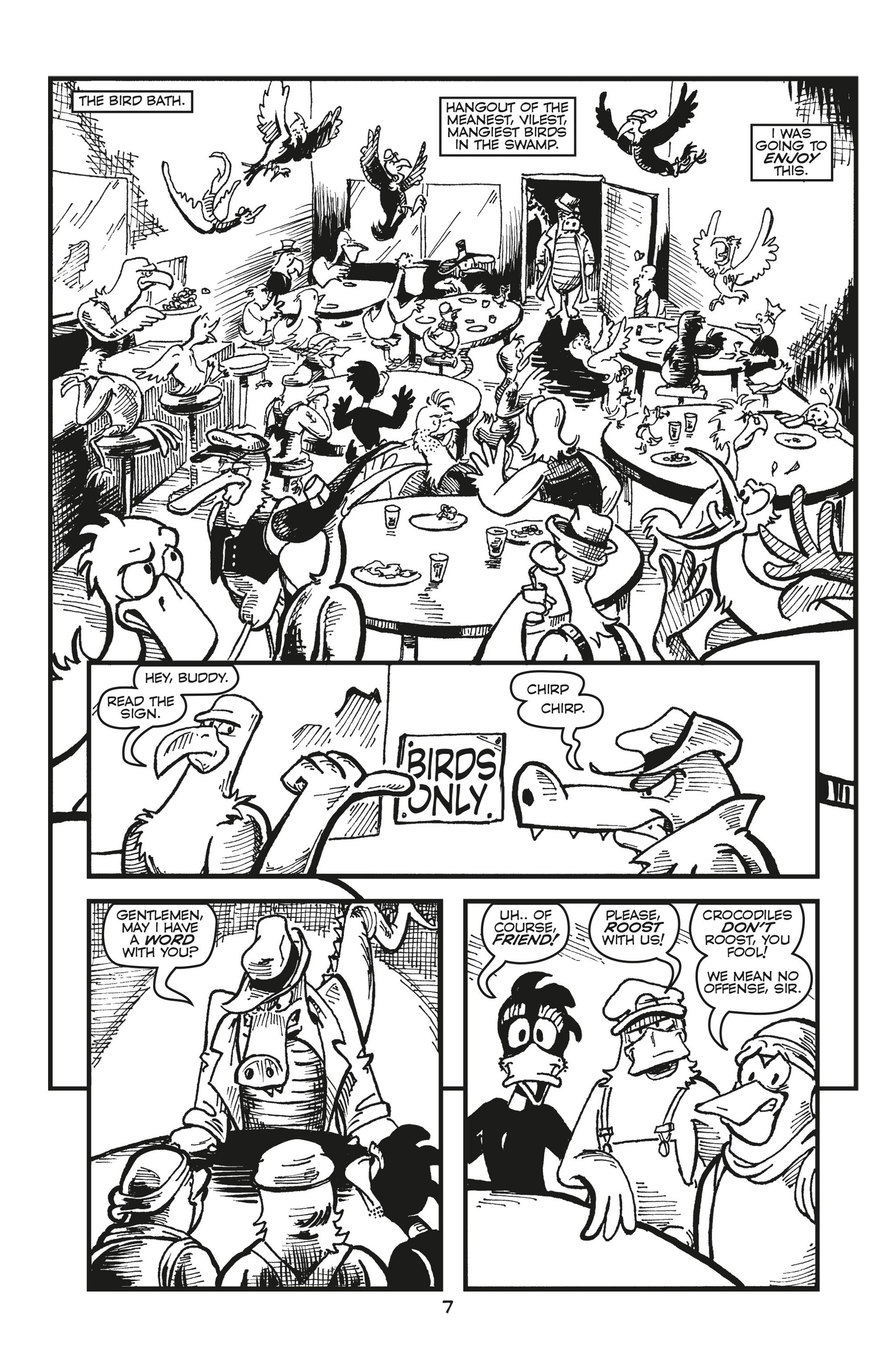 Read online Charlie Croc: Private Eye comic -  Issue #2 - 9