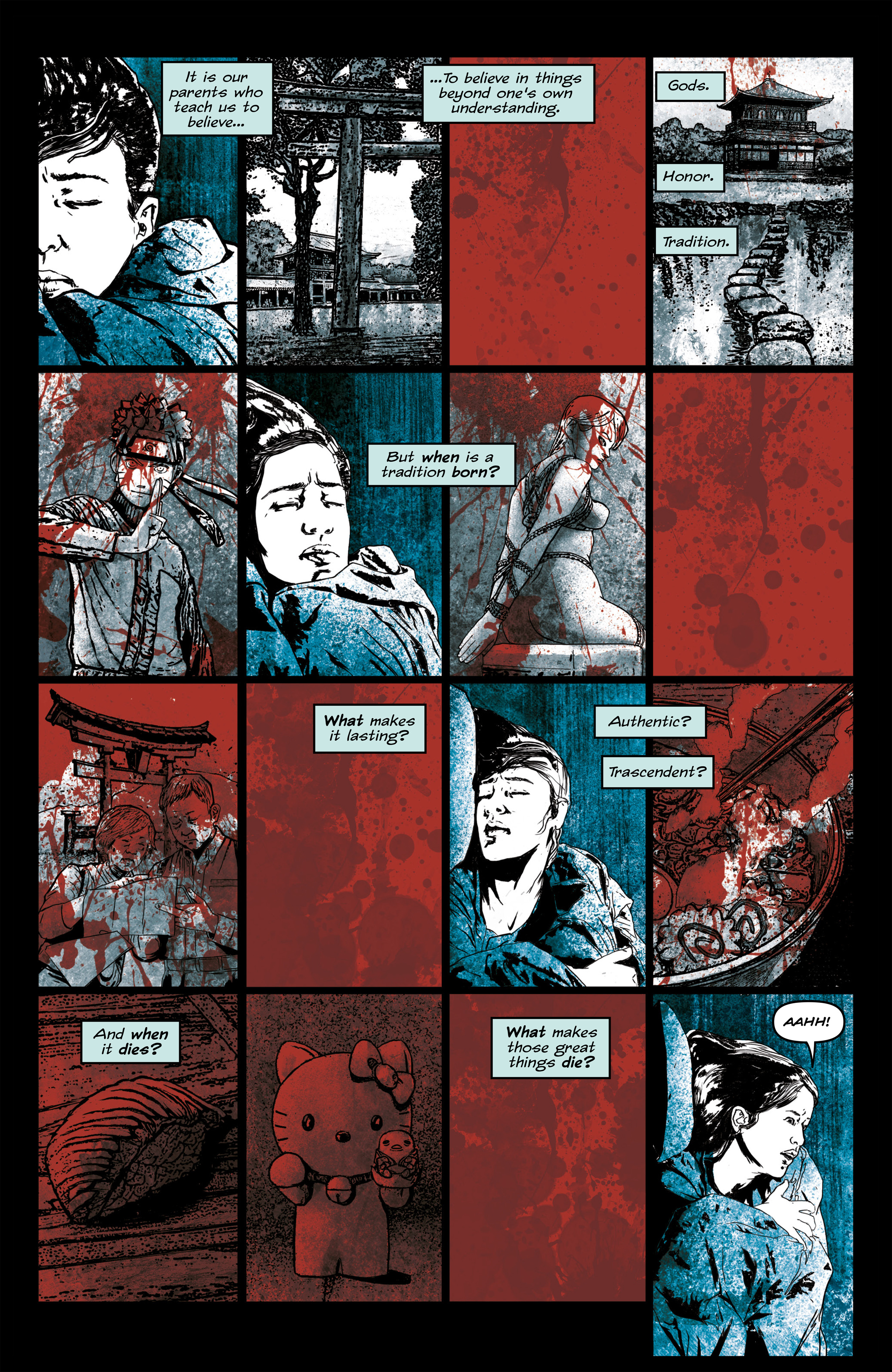 Read online Call of the Suicide Forest comic -  Issue #4 - 4