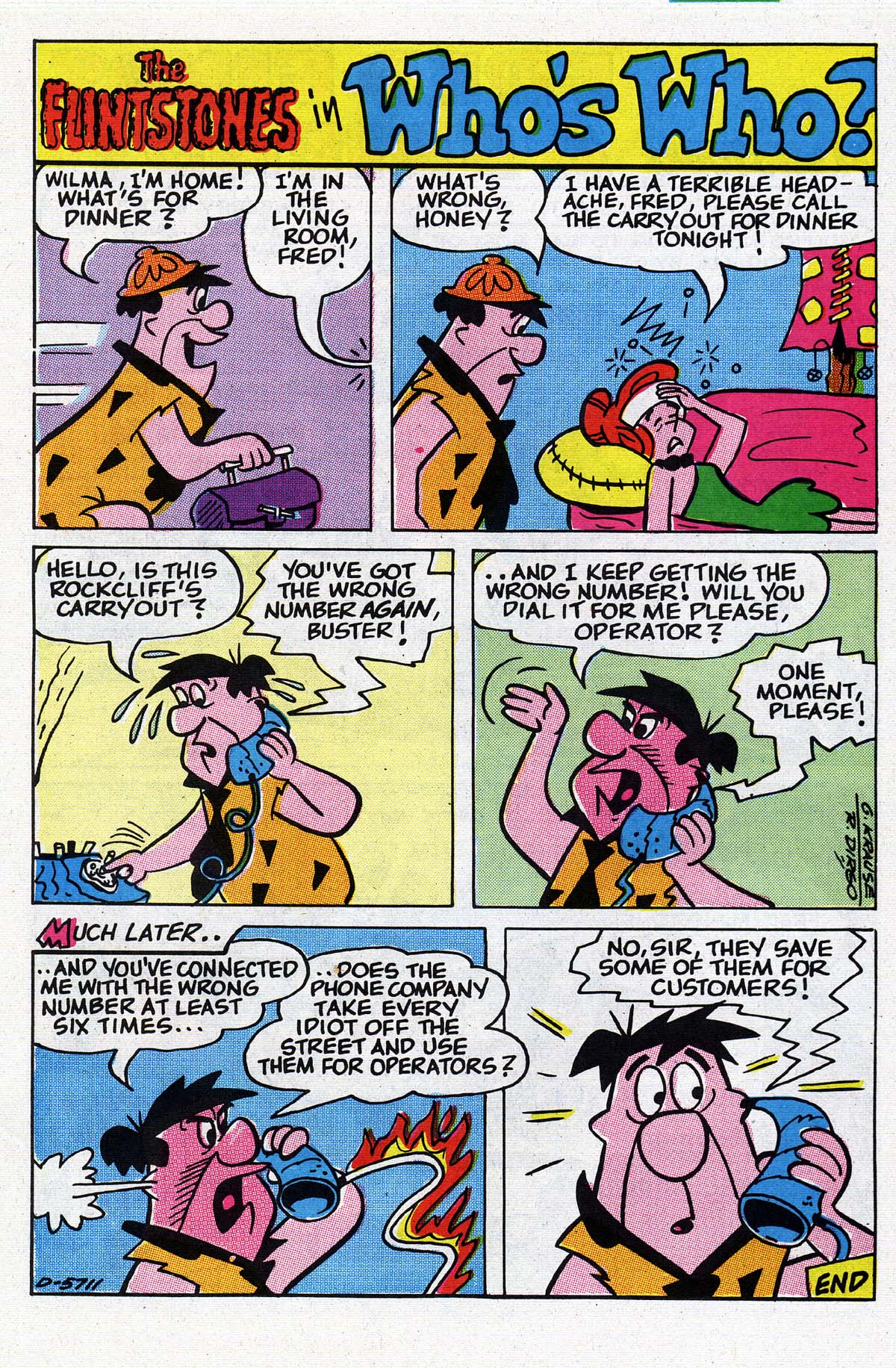 Read online The Flintstones (1992) comic -  Issue #10 - 14