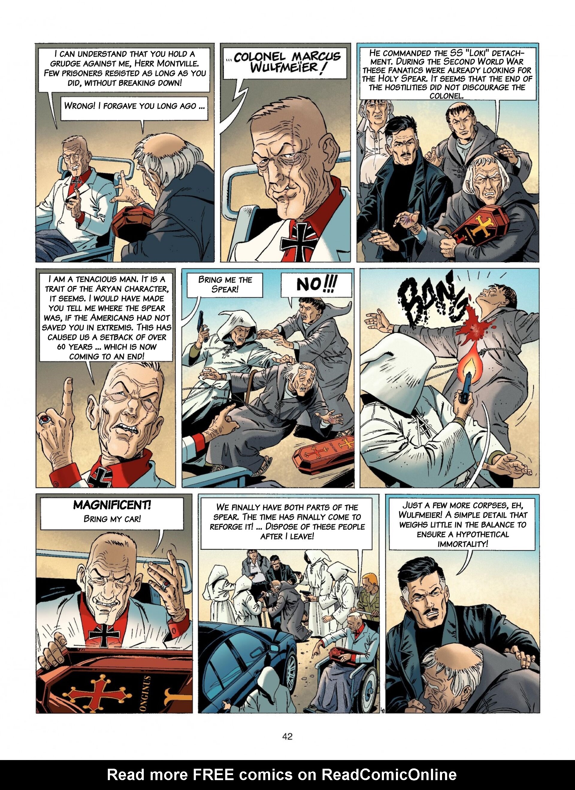 Read online Wayne Shelton comic -  Issue #7 - 42