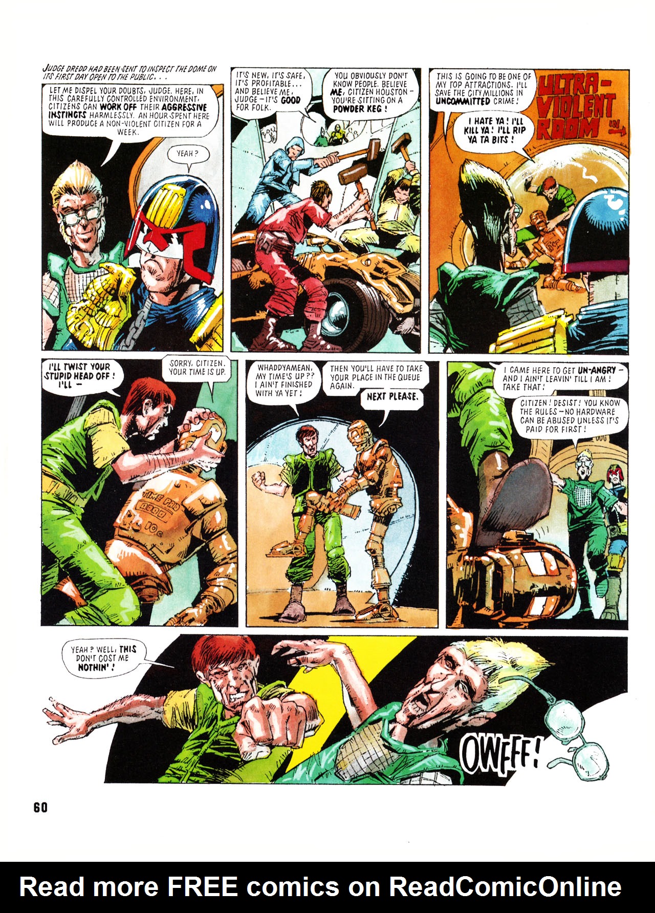 Read online Judge Dredd Definitive Editions: Bad Science comic -  Issue # Full - 56