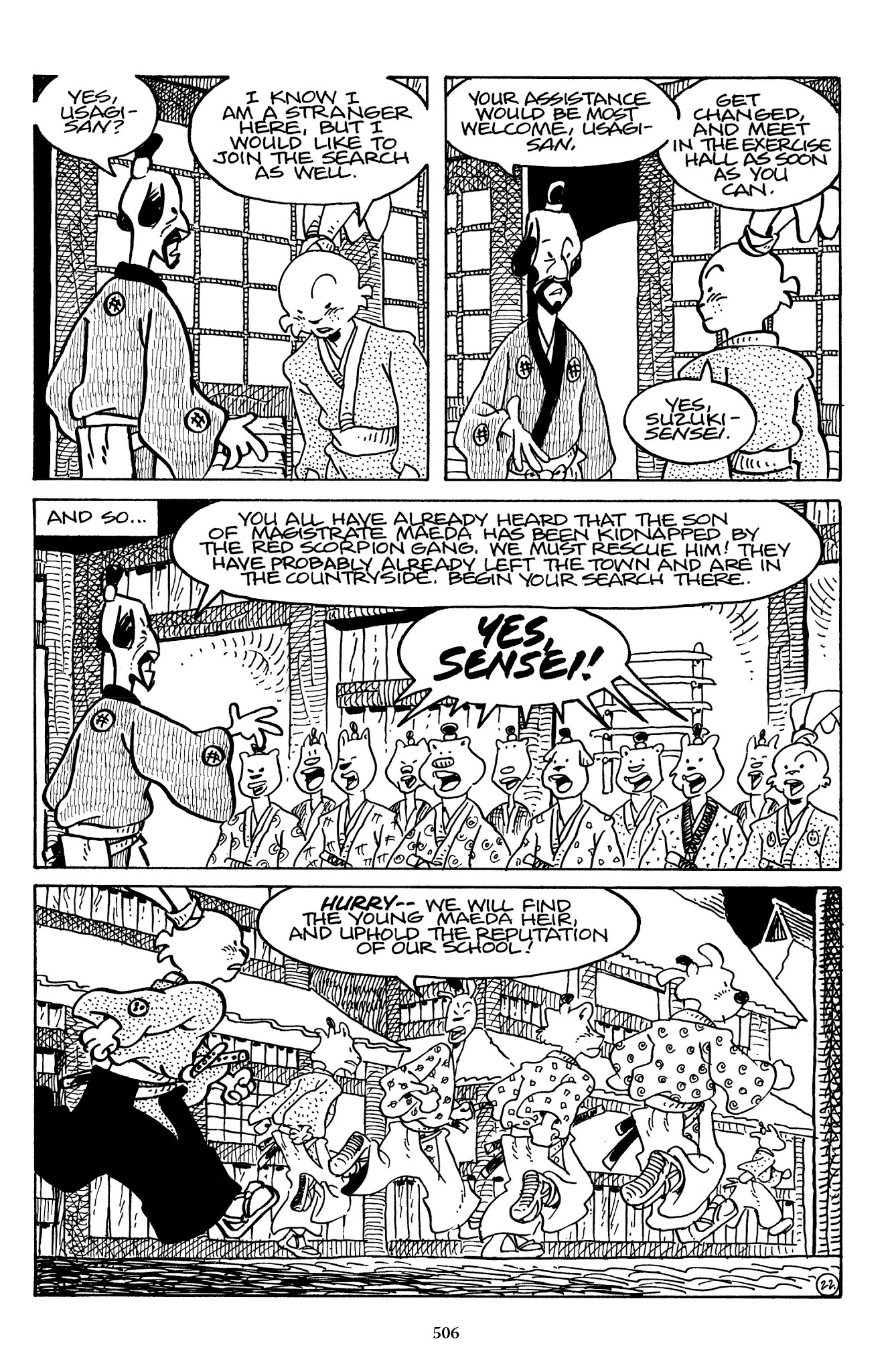 Read online The Usagi Yojimbo Saga comic -  Issue # TPB 7 - 498