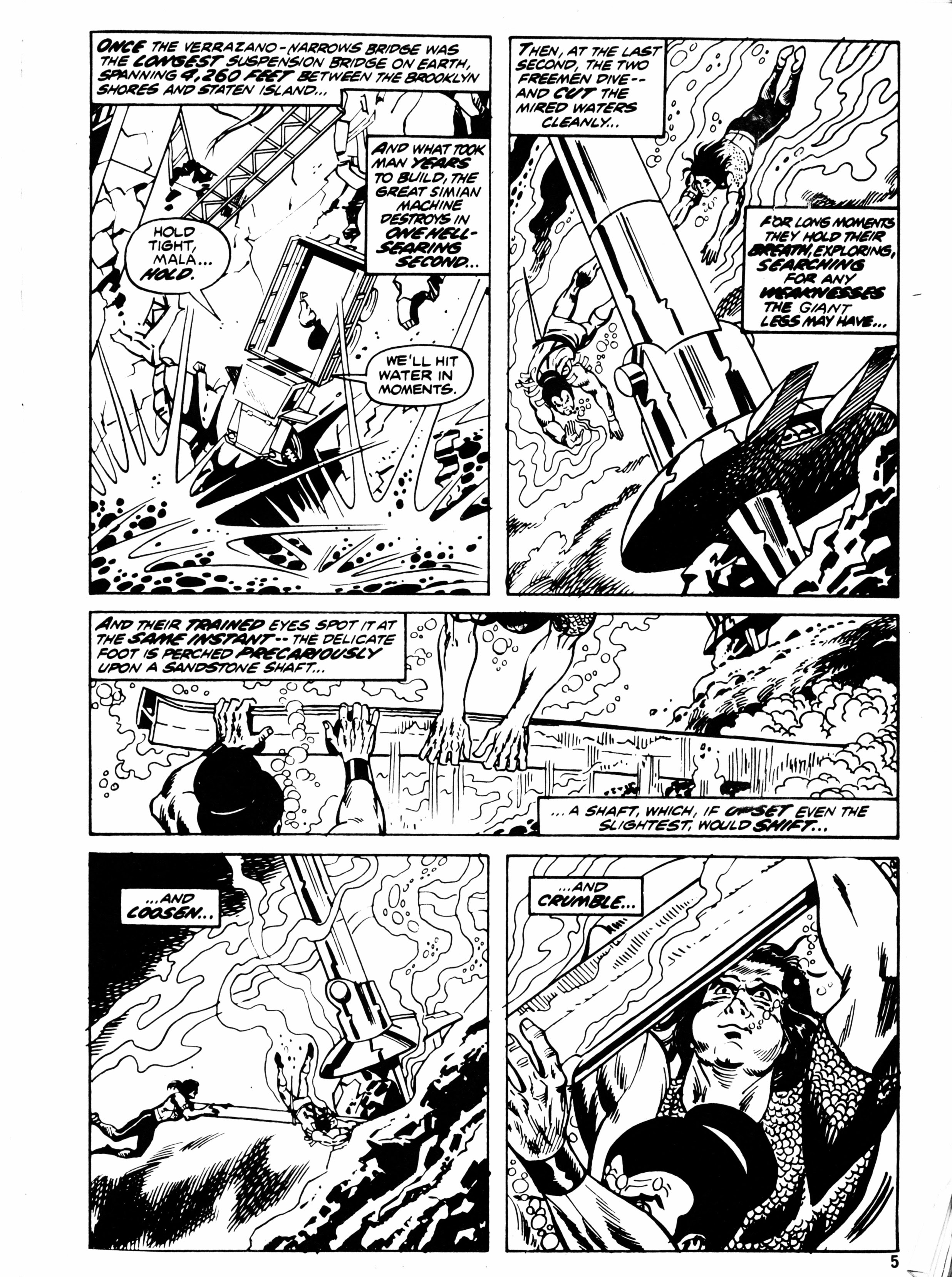 Read online Planet of the Apes (1974) comic -  Issue #28 - 5